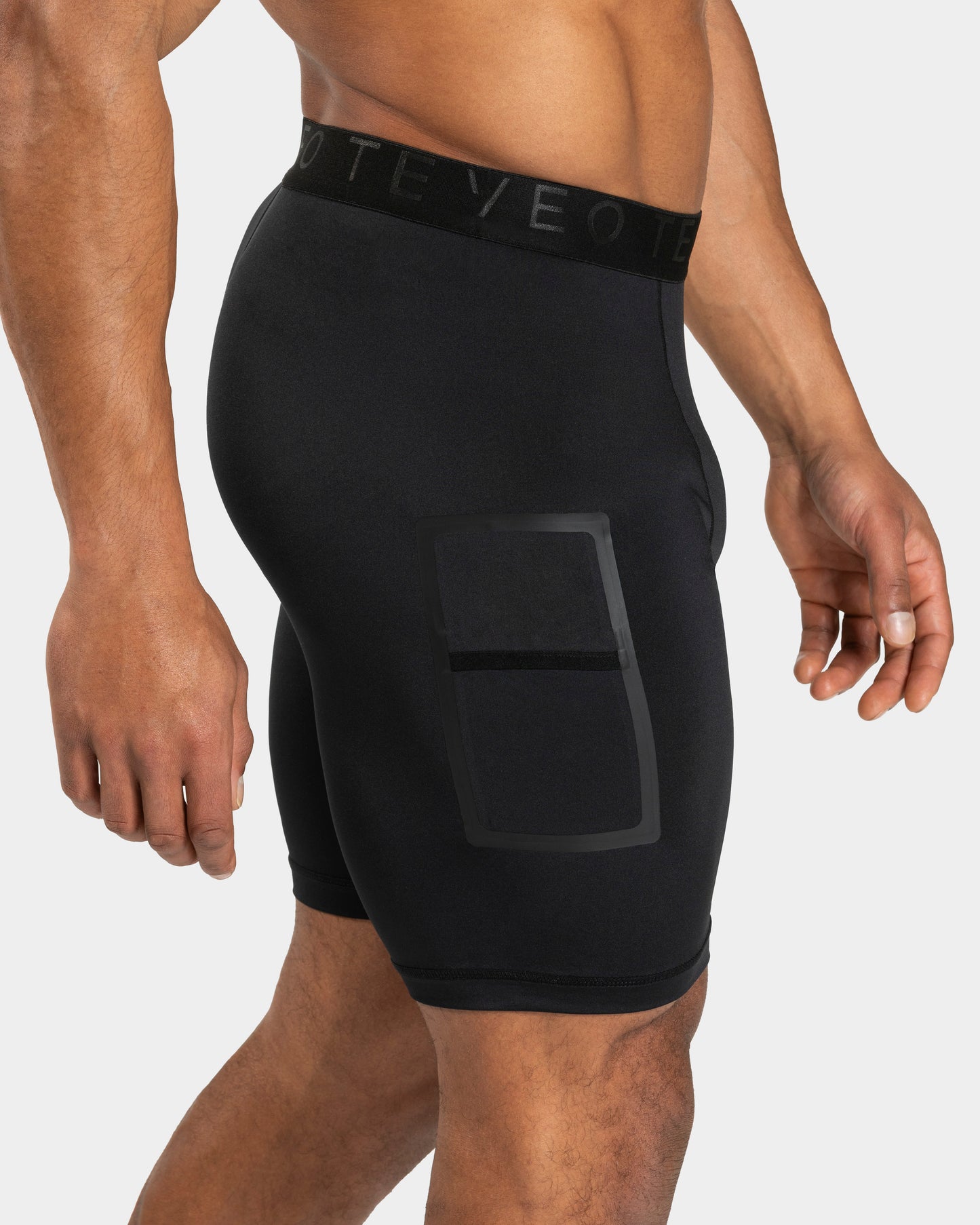 Pace Compression Half-Tights ‘Black’