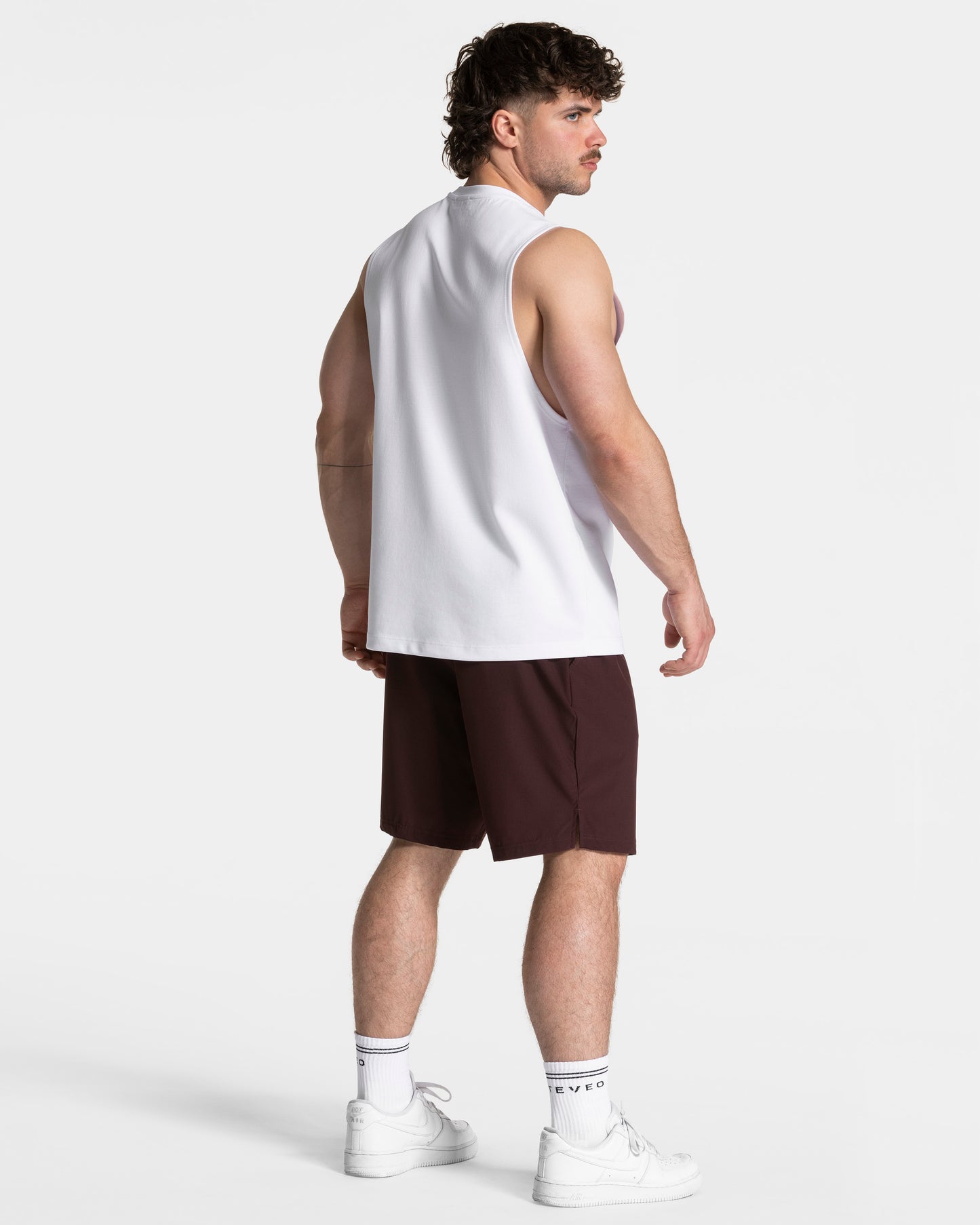 Shorts Pace de 9 pulgadas «merlot»
