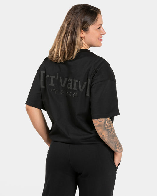T-shirt oversize RI’VAIV « noir »