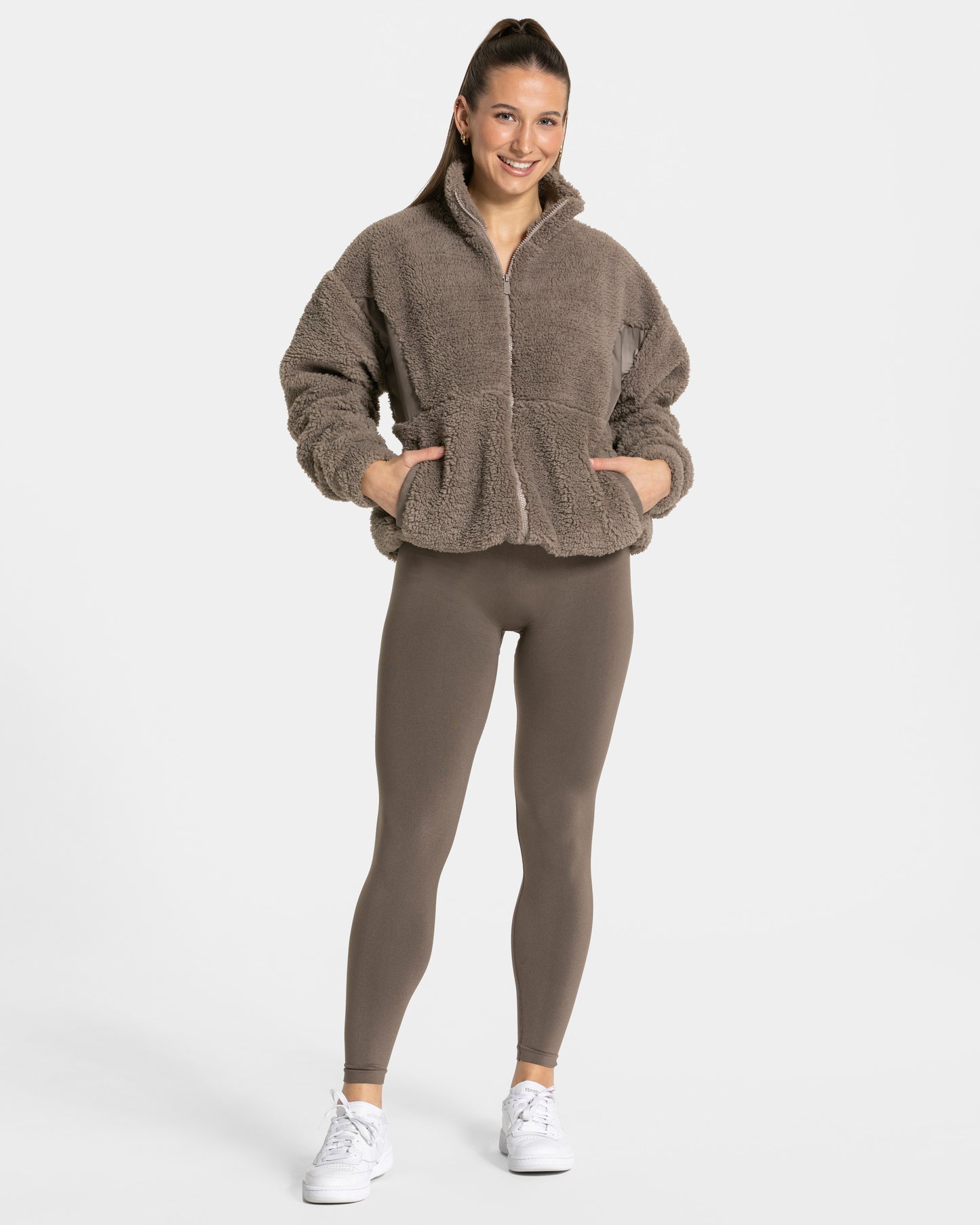 Chaqueta Teddy «moca»