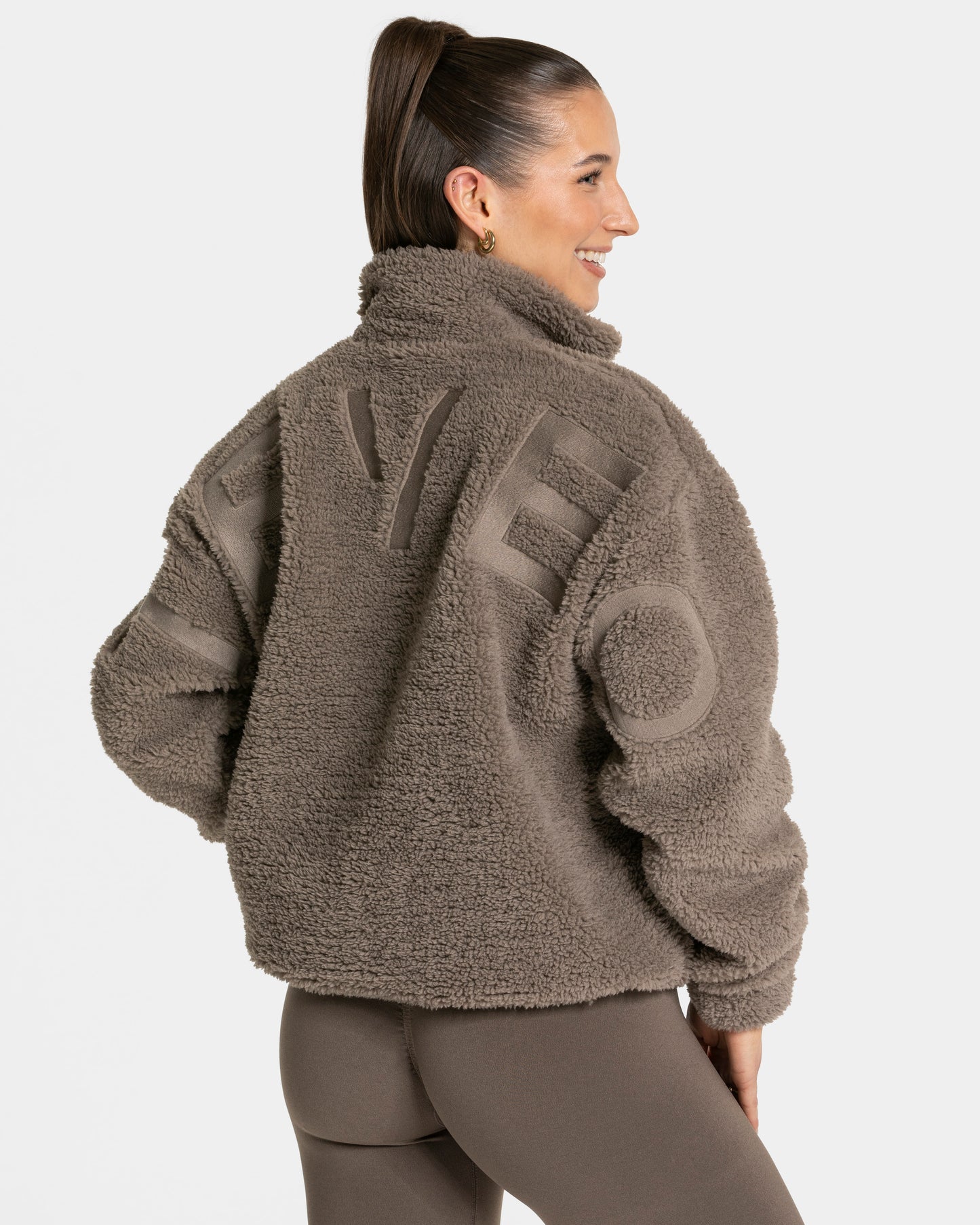 Chaqueta Teddy «moca»