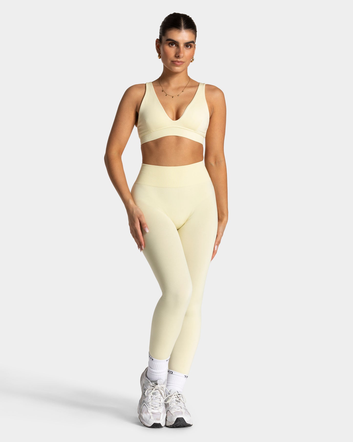 Timeless Pro Covert Scrunch Leggings ‘Butter Yellow’
