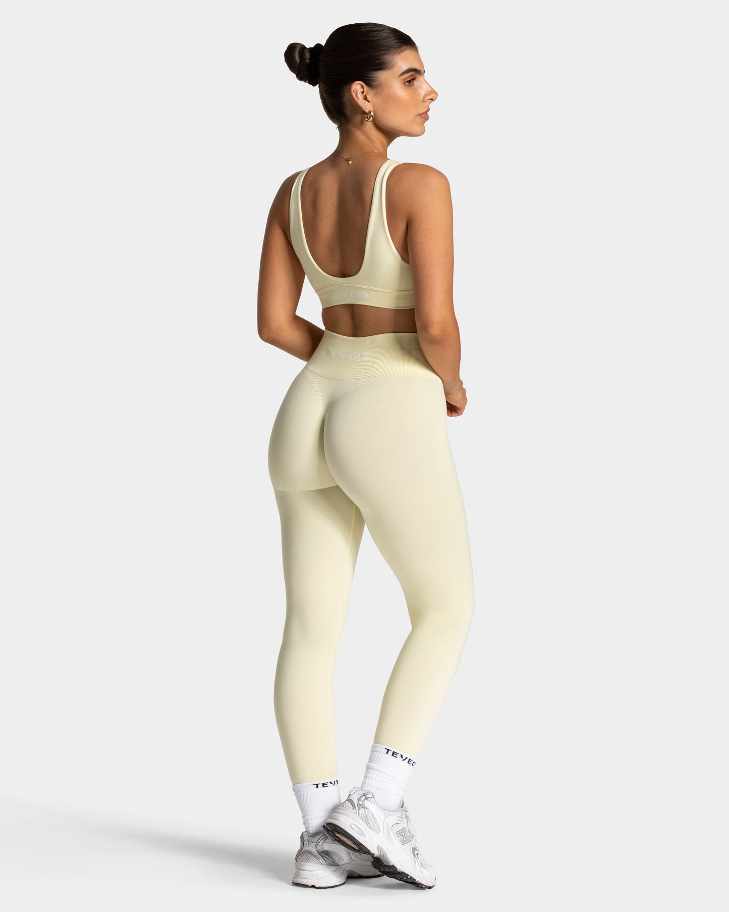 Timeless Pro Covert Scrunch Leggings ‘Butter Yellow’