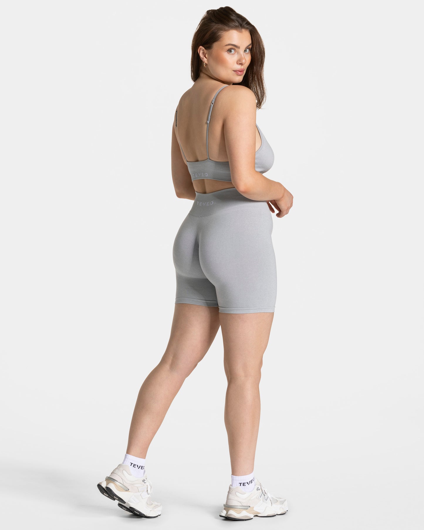 Timeless Pro Covert Scrunch Shorts ‘Light Grey’