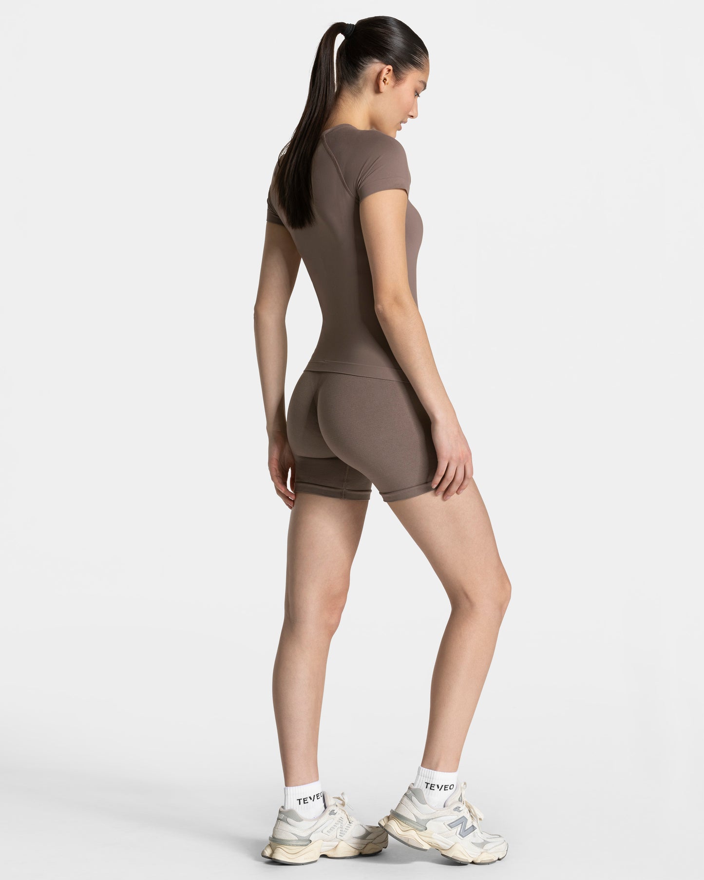 Timeless Pro Covert Scrunch Shorts ‘Mocha’