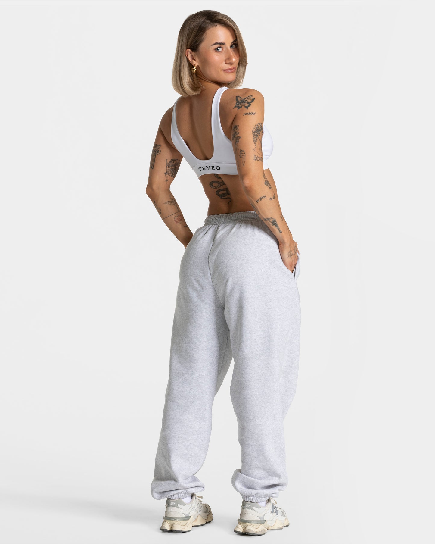Joggers Timeless Pro "grigio chiaro mélange"
