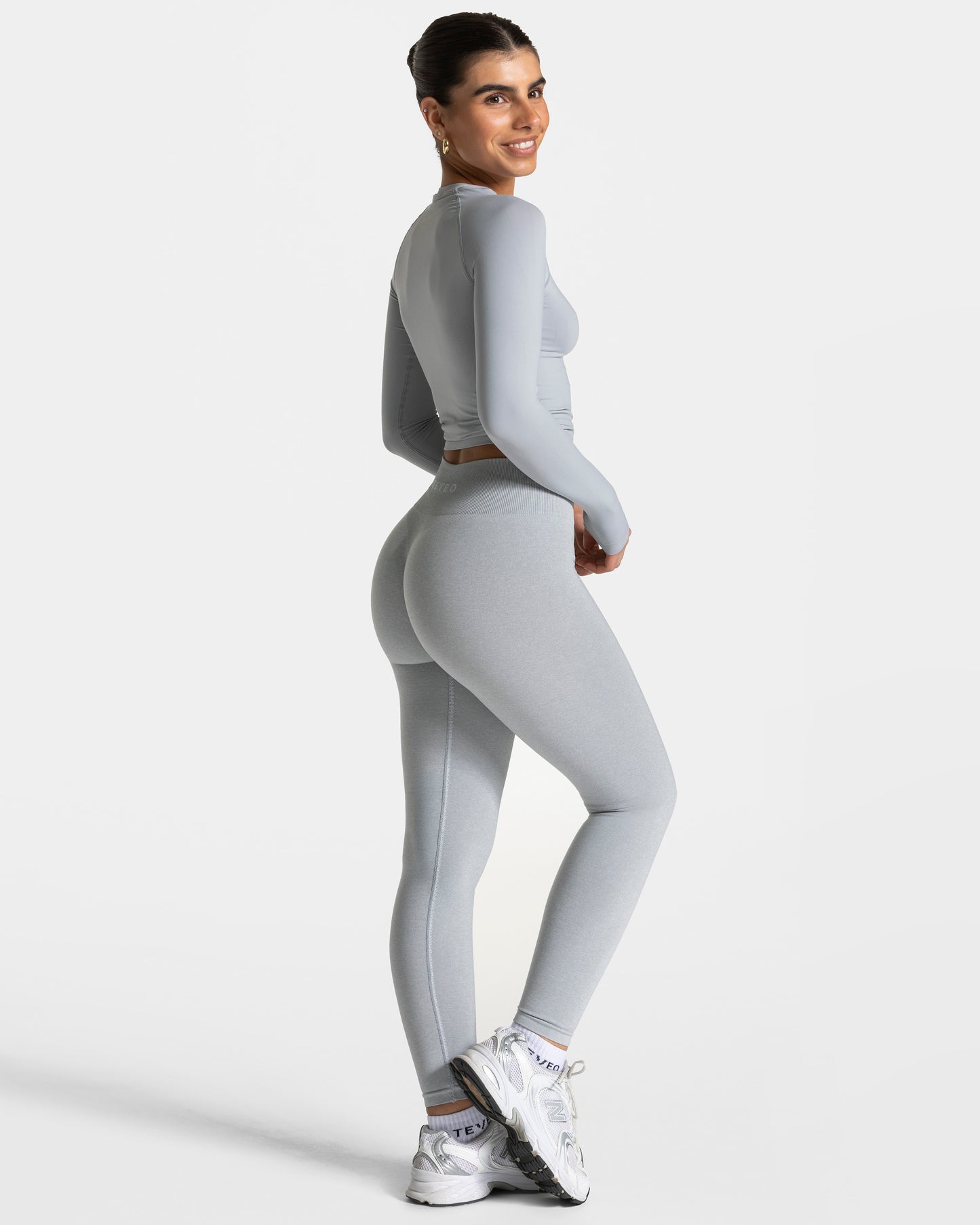 Maglia a manica lunga Timeless Pro "grigio chiaro"