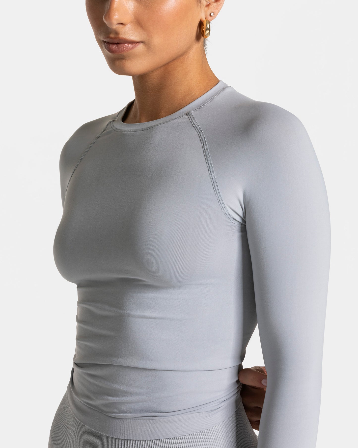Maglia a manica lunga Timeless Pro "grigio chiaro"