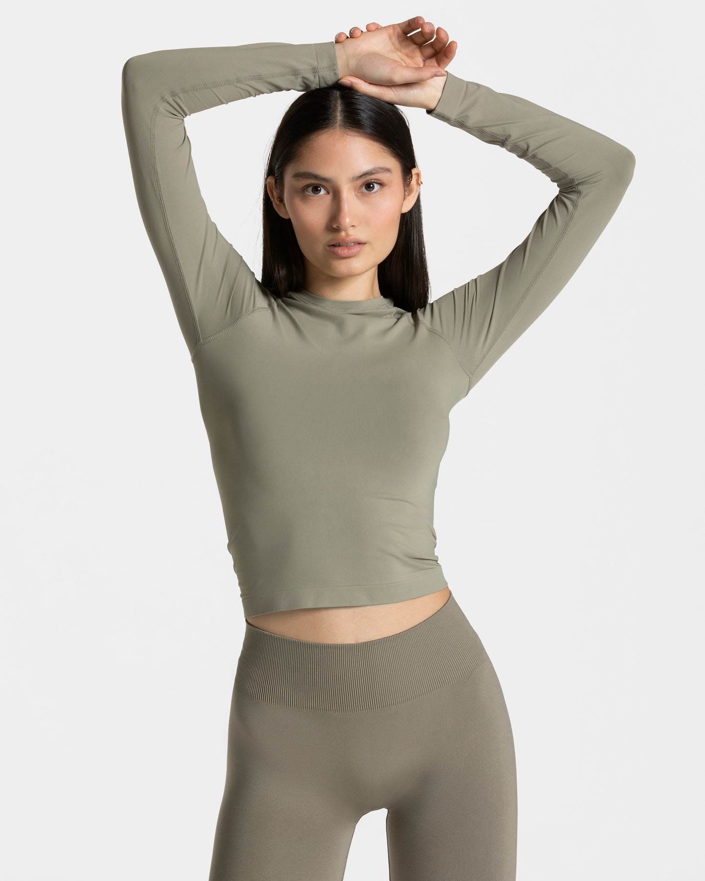 Maglia a manica lunga Timeless Pro "cachi"