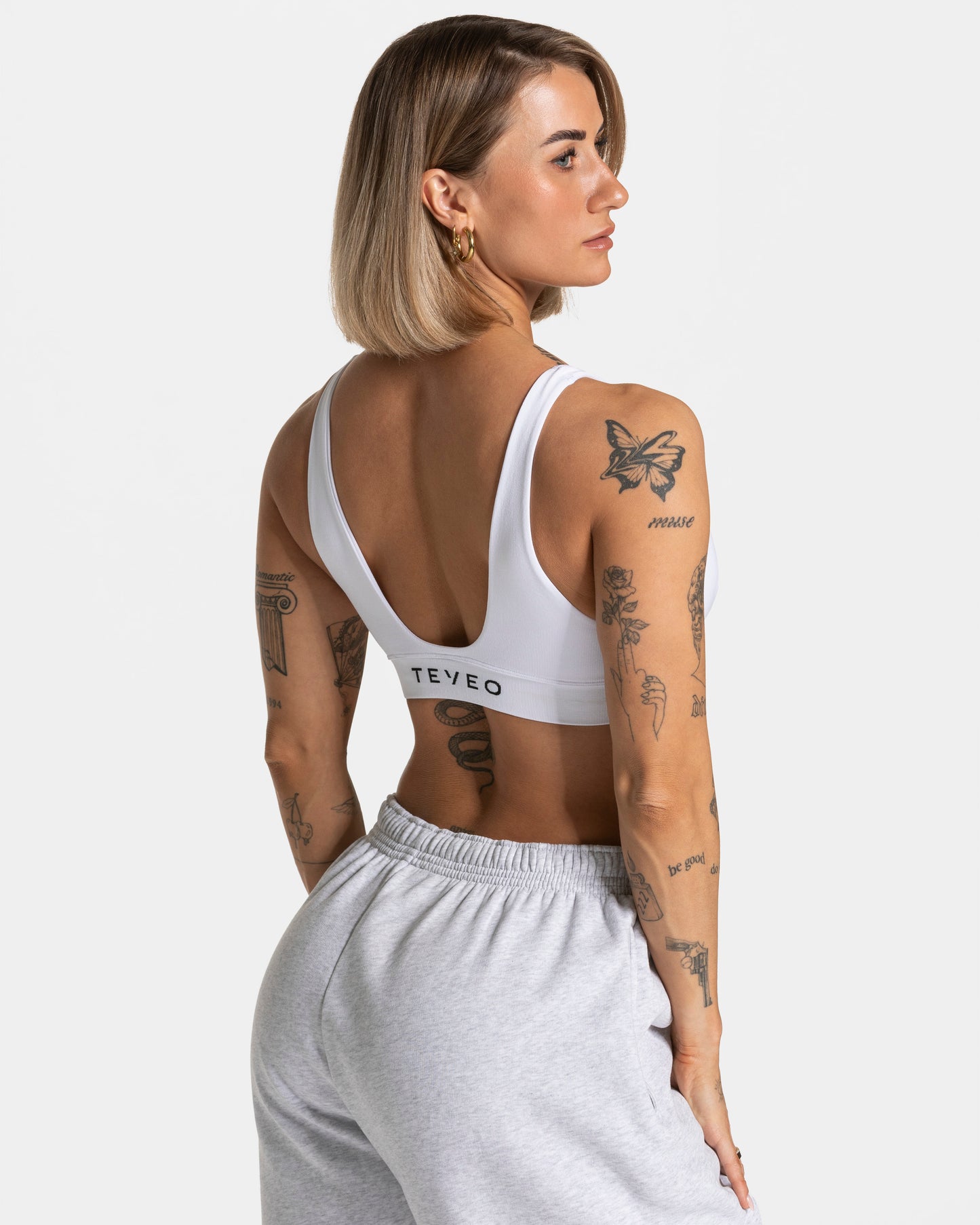 Timeless Pro Triangle Bra ‘White’