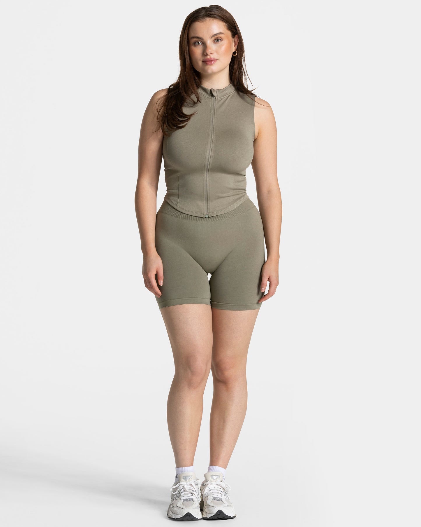 Timeless Pro Zip Tank ‘Khaki’