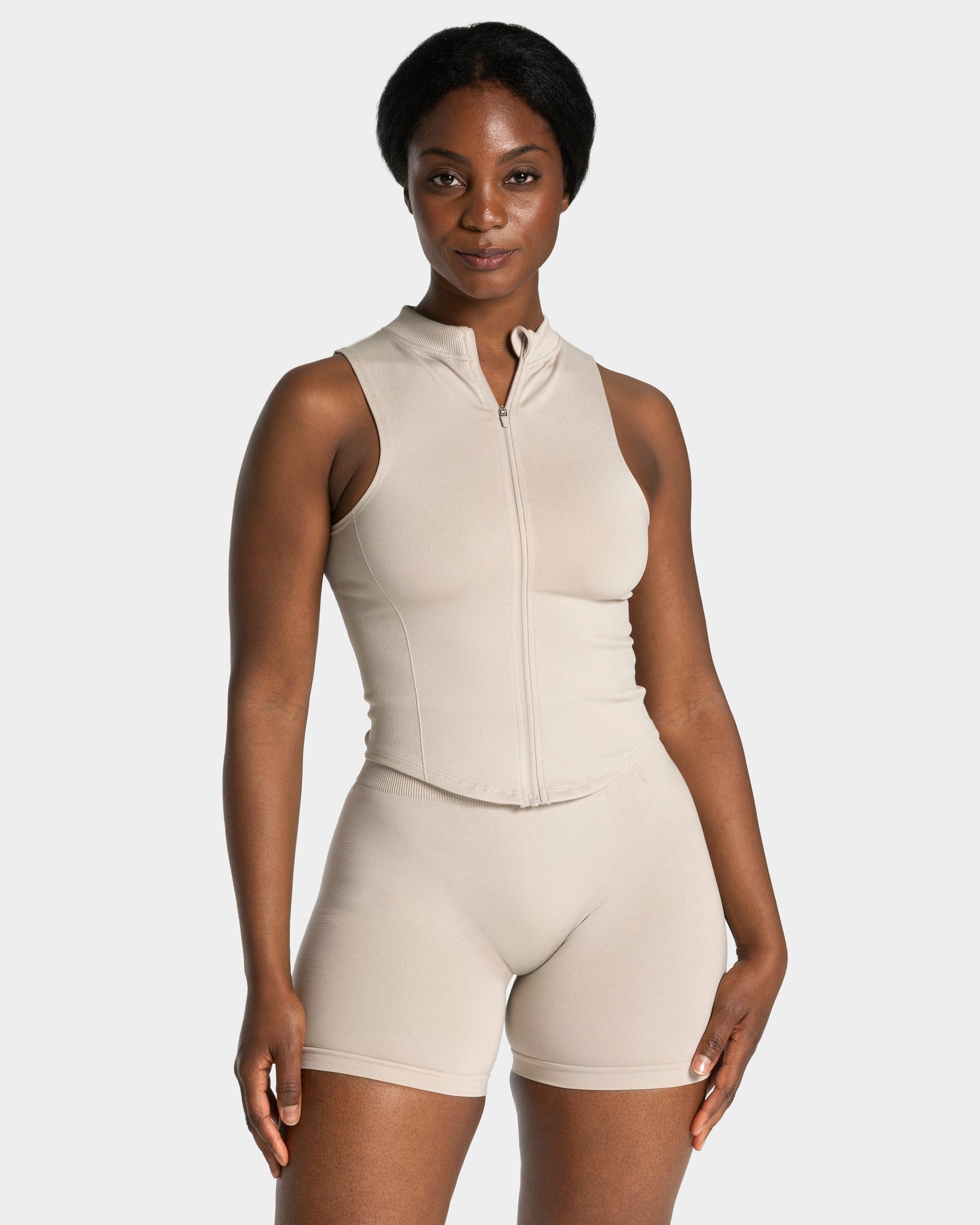 Timeless Pro Zip Tank ‘Cream’