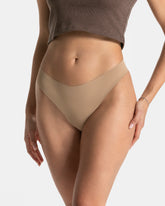 Seamless Padded Thong (5-Pack) ‘Caramel’