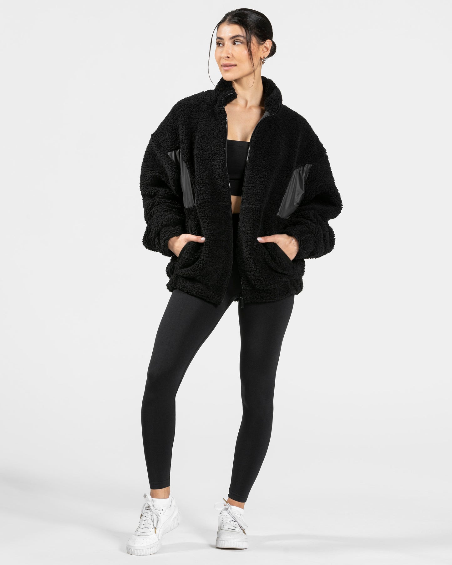 Veste de sport Teddy « noir »