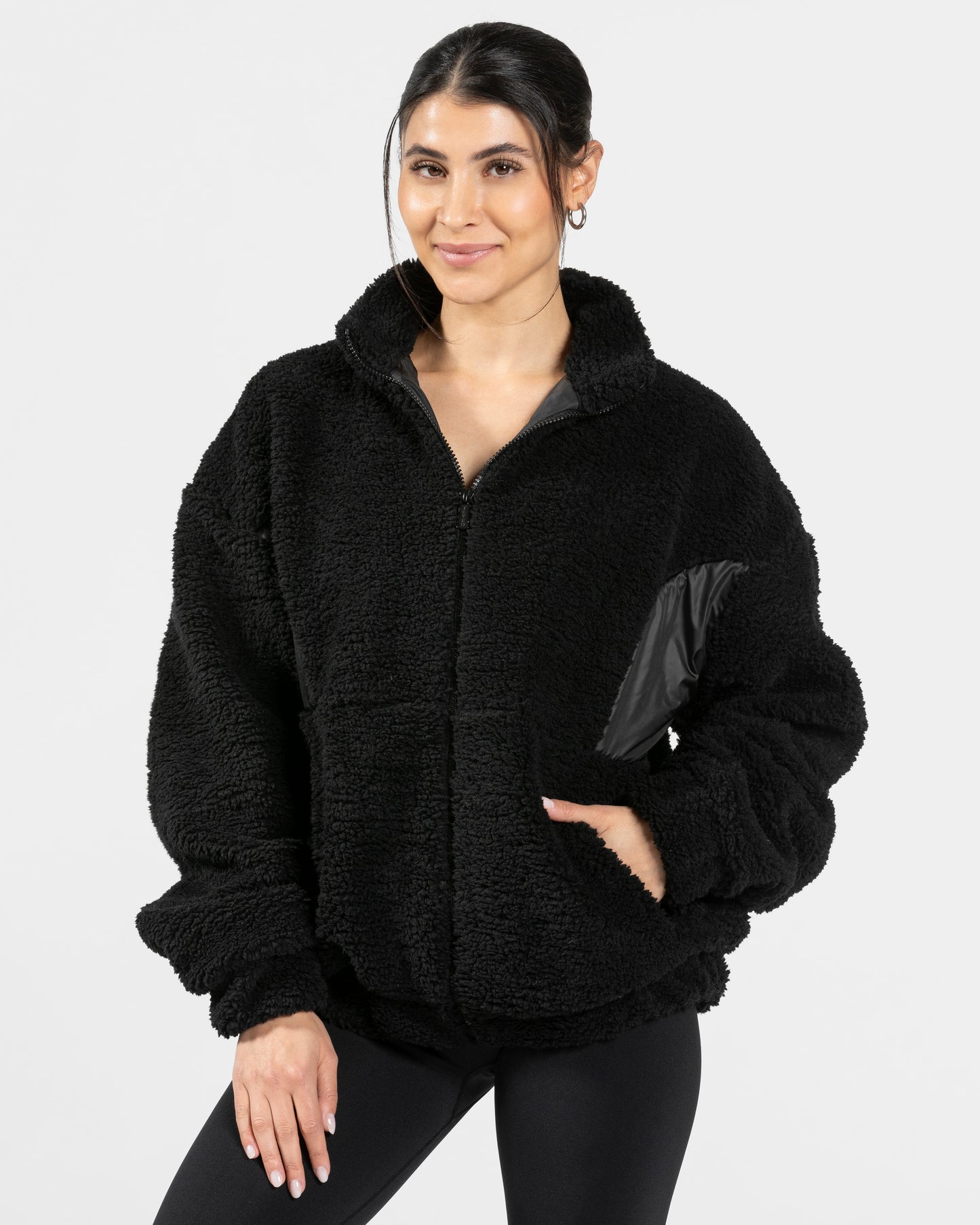 Veste de sport Teddy « noir »