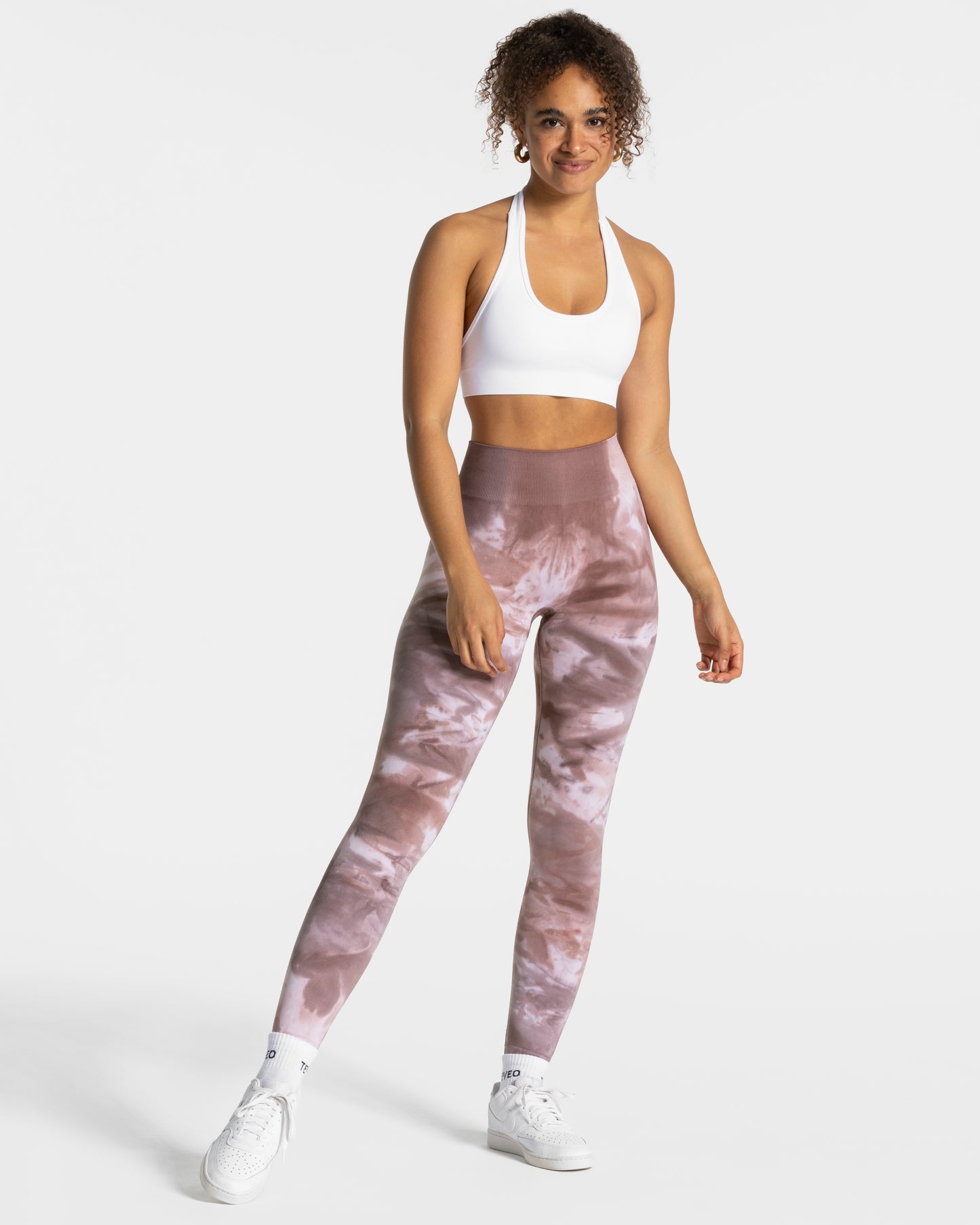Tie Dye Scrunch Leggings ‘Earth’