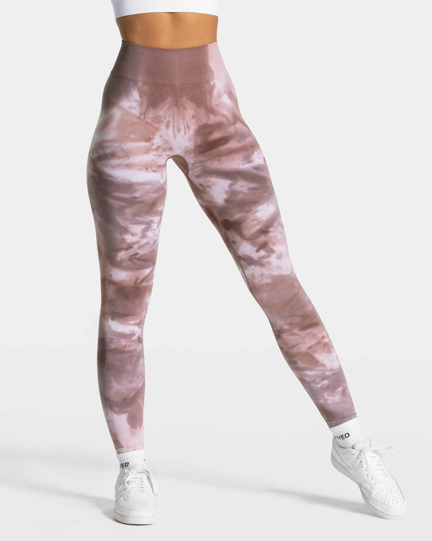 Tie Dye Scrunch Leggings ‘Earth’