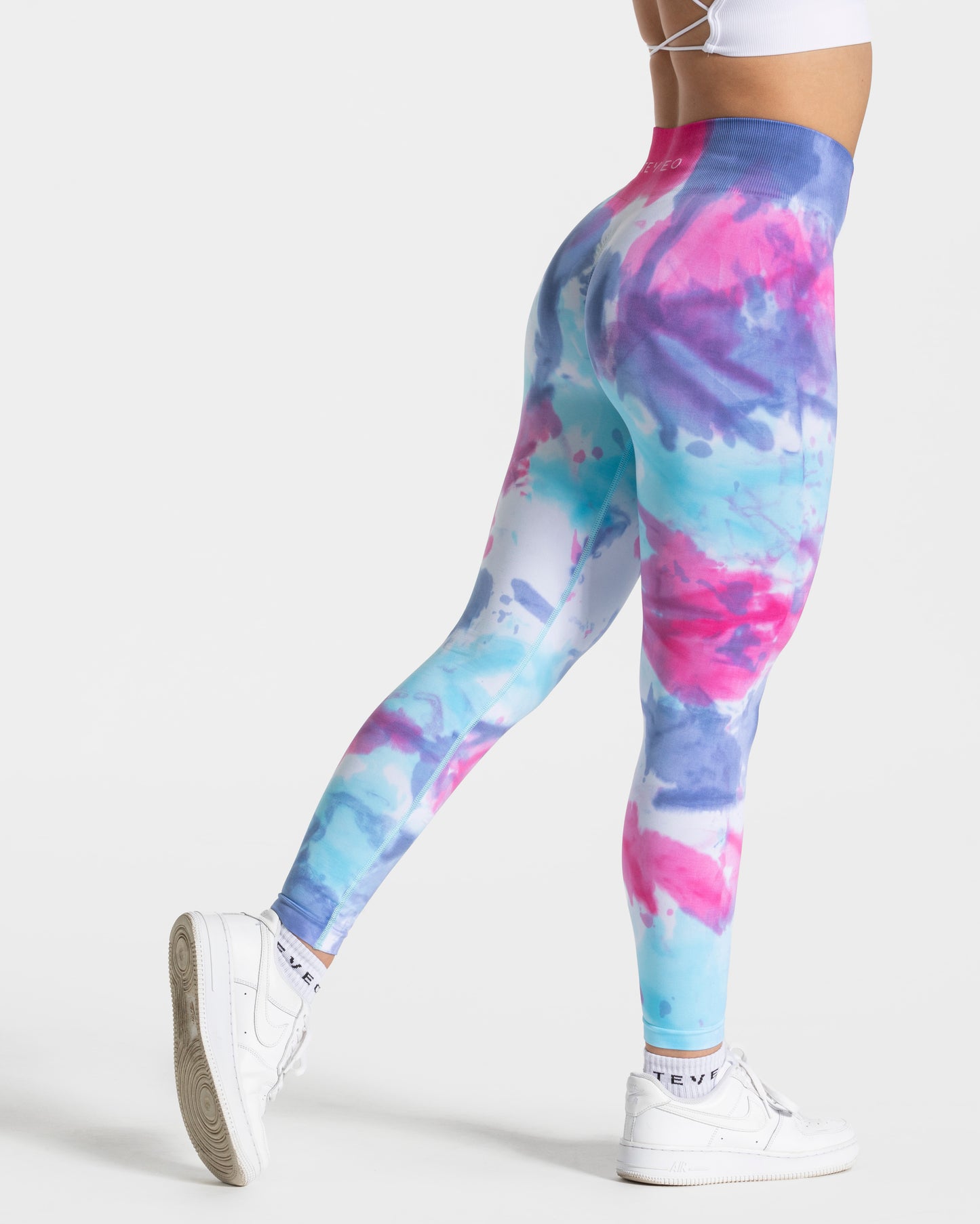 Tie Dye Scrunch Leggings "Cold"