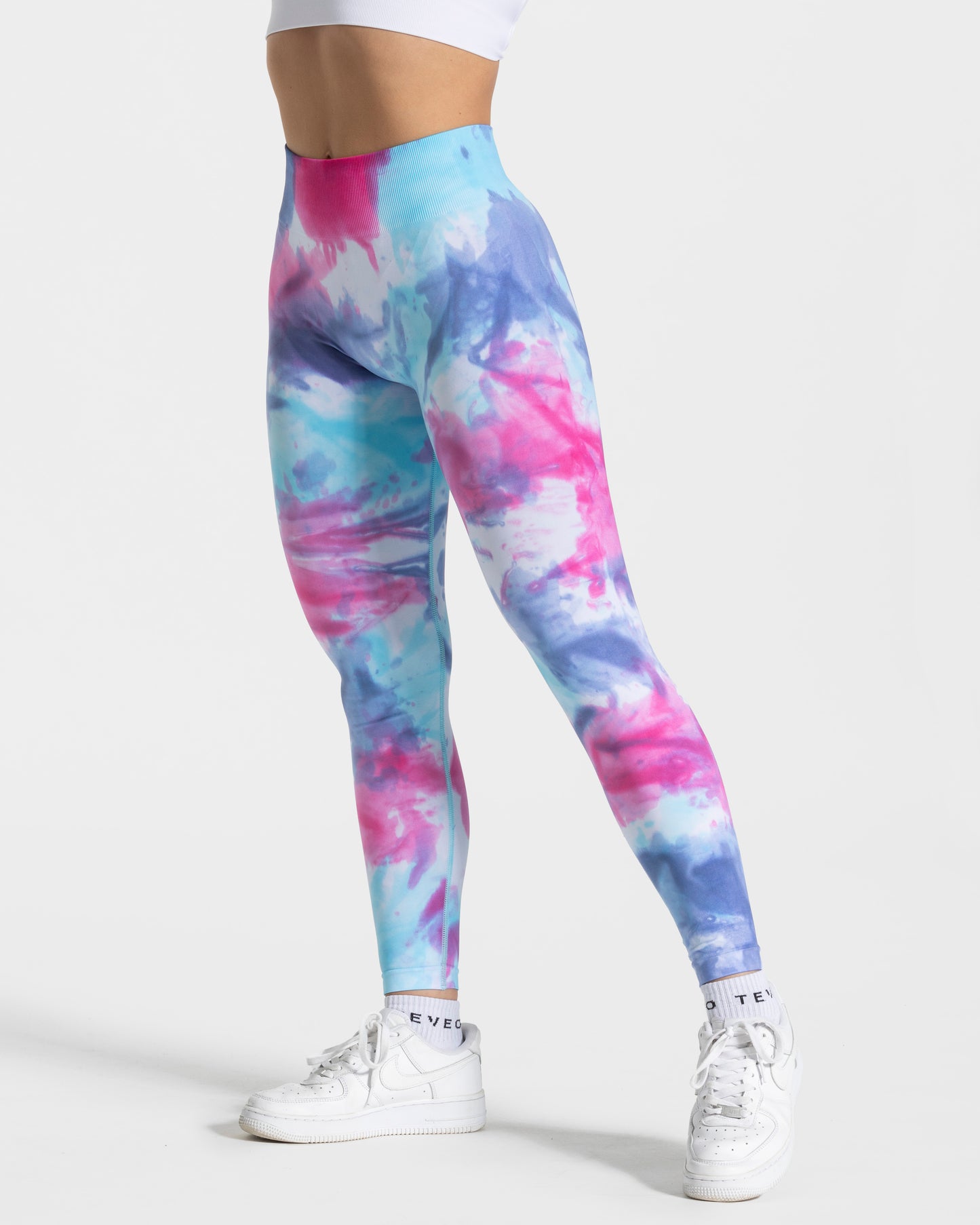 Tie Dye Scrunch Leggings ‘Cold’