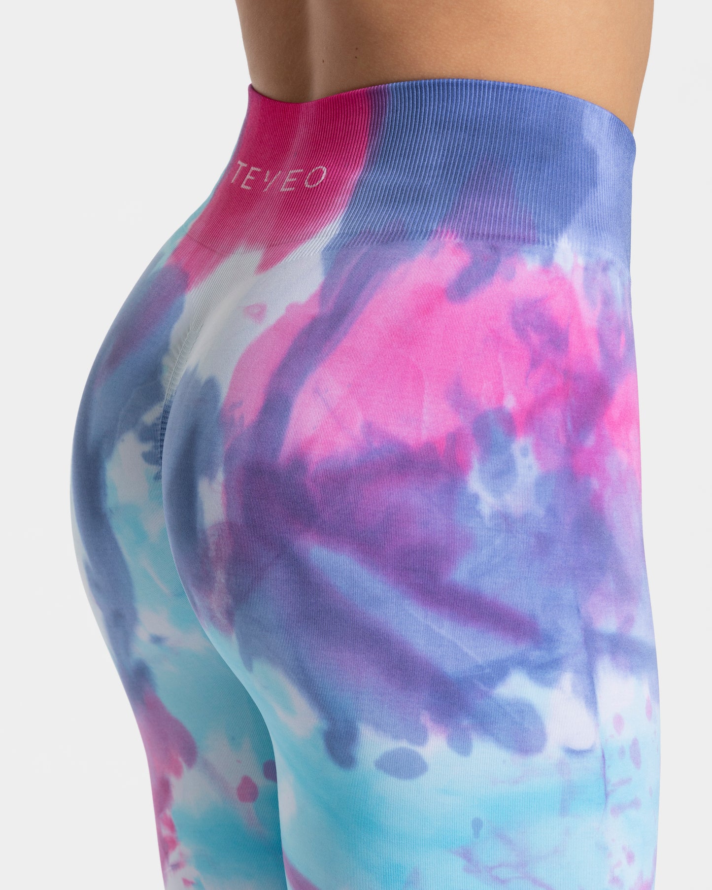 Tie Dye Scrunch Leggings "Cold"