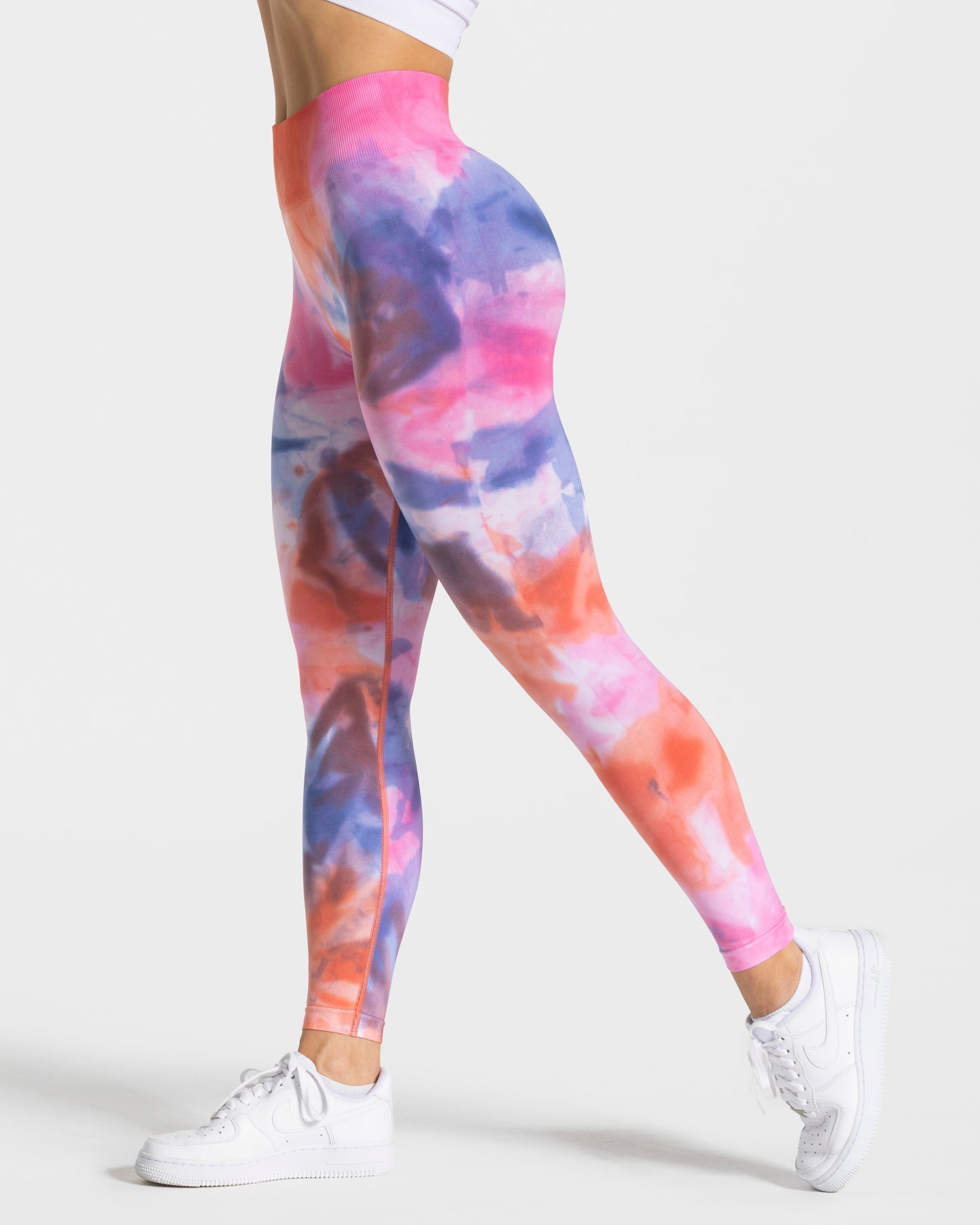 Tie Dye Scrunch Leggings ‘Hot’