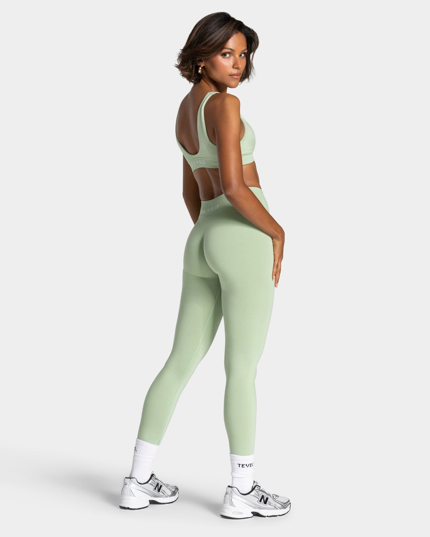 Timeless Pro Covert Scrunch Leggings ‘Ice Matcha’