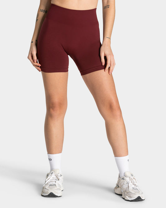 Timeless Pro Covert Scrunch Shorts ‘Burgundy’