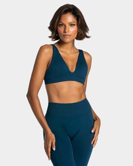 Brassière triangle Timeless Pro « sarcelle foncé »