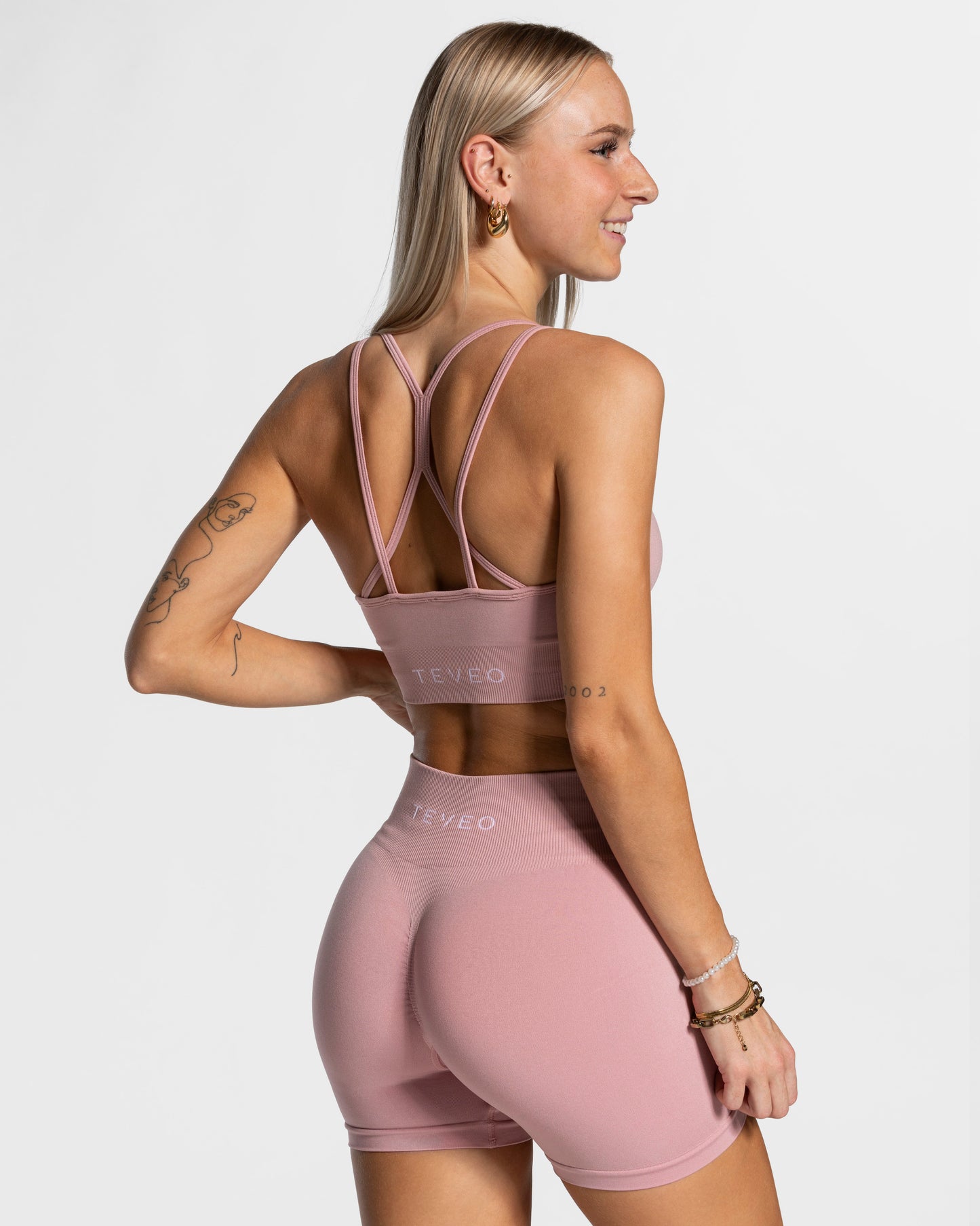 Timeless Scrunch Bra ‘Light Pink’
