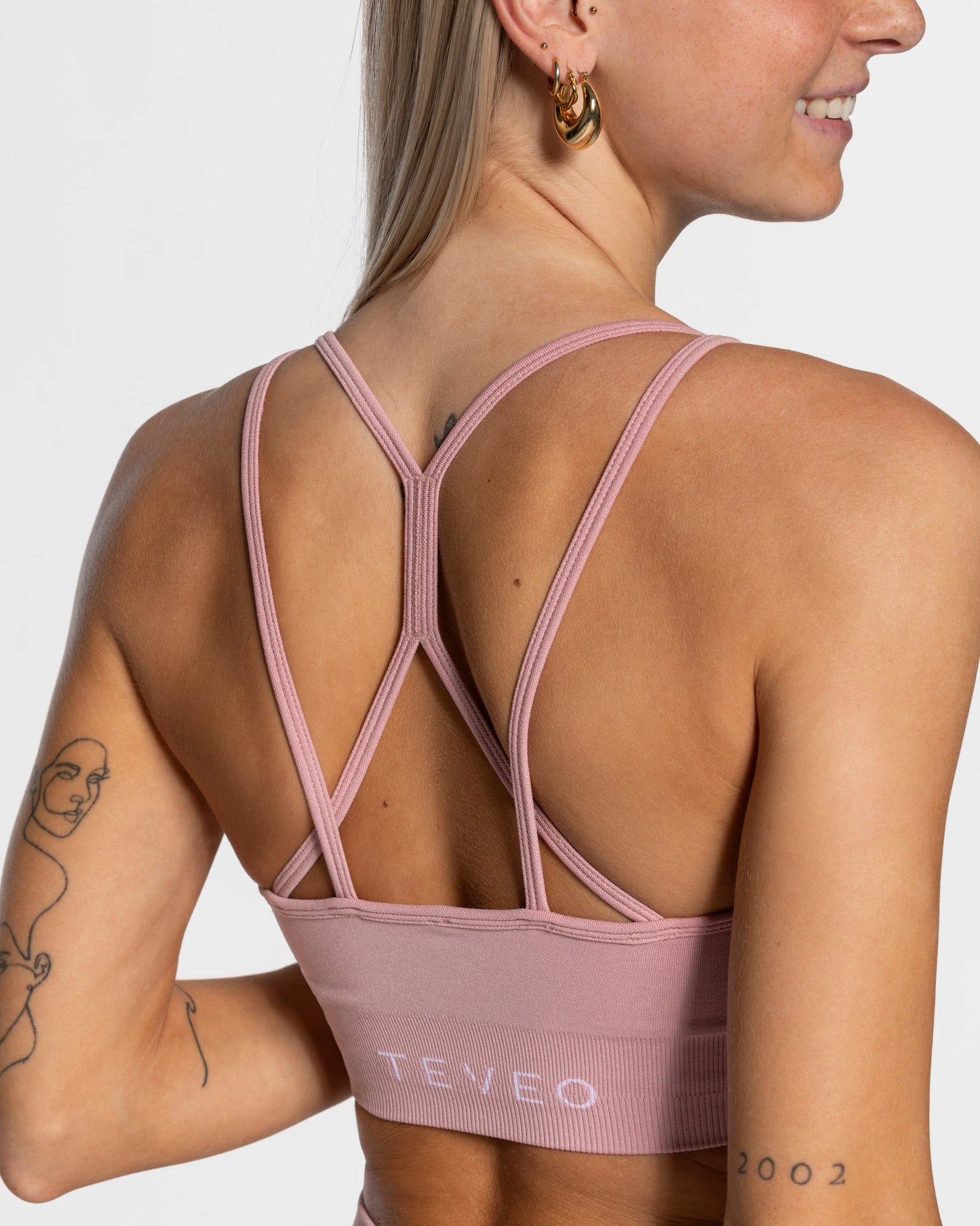 Timeless Scrunch Bra ‘Light Pink’