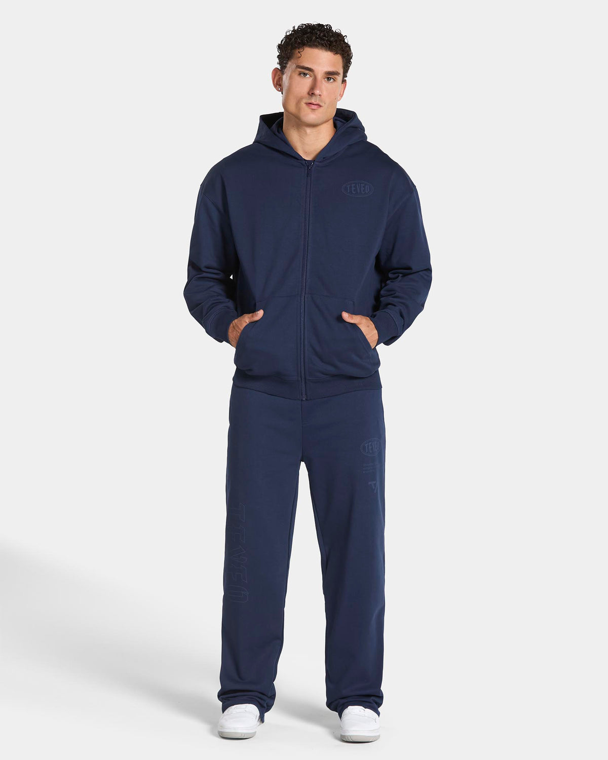 Pantalon de jogging Straight Leg Training « Bleu foncé »