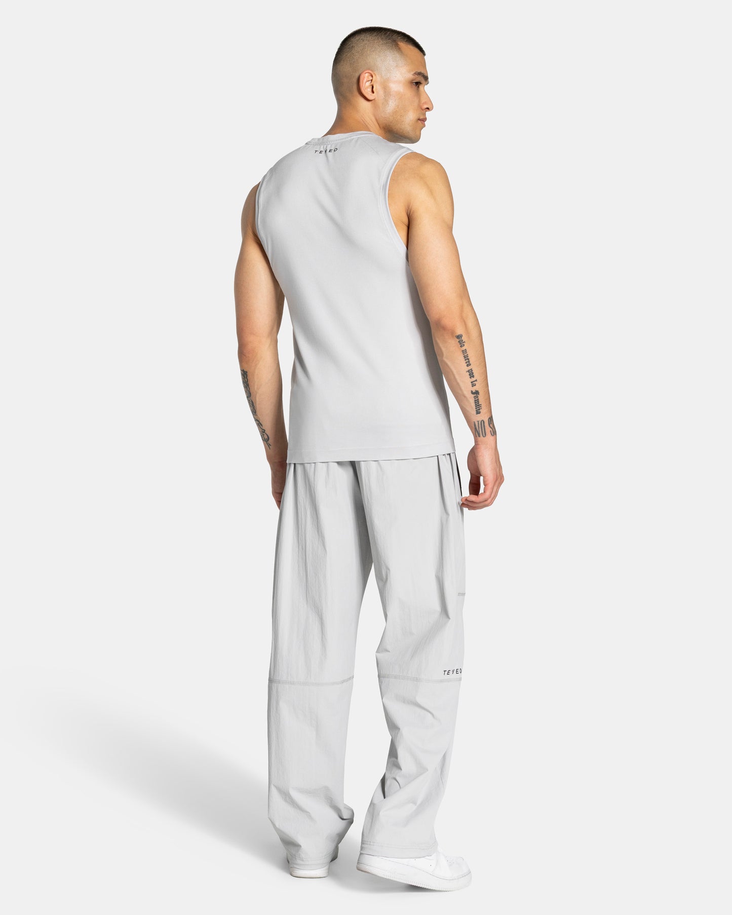 Workout Seamless Tank Top ‘Light Grey’