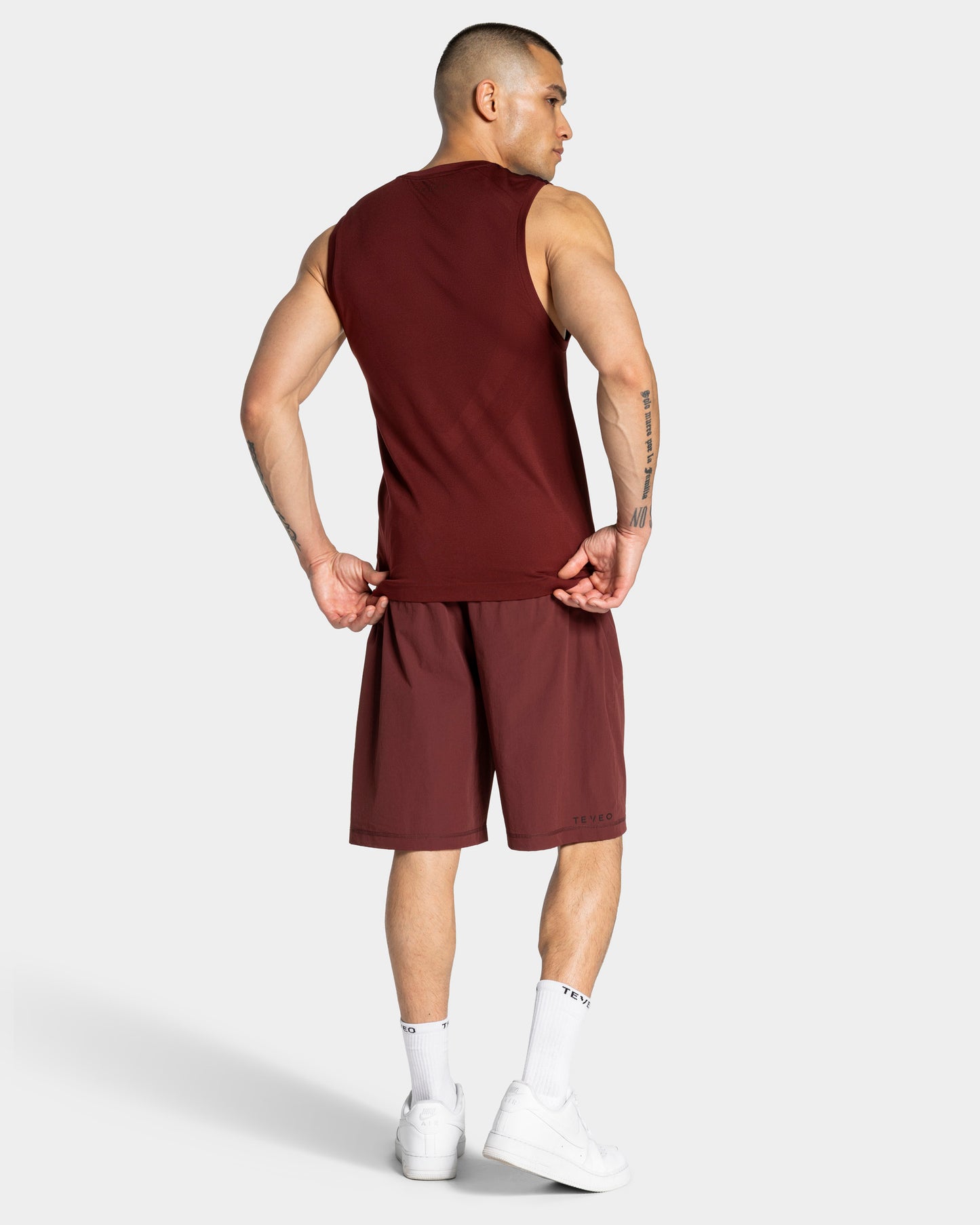 Workout Seamless Tank Top ‘Merlot’
