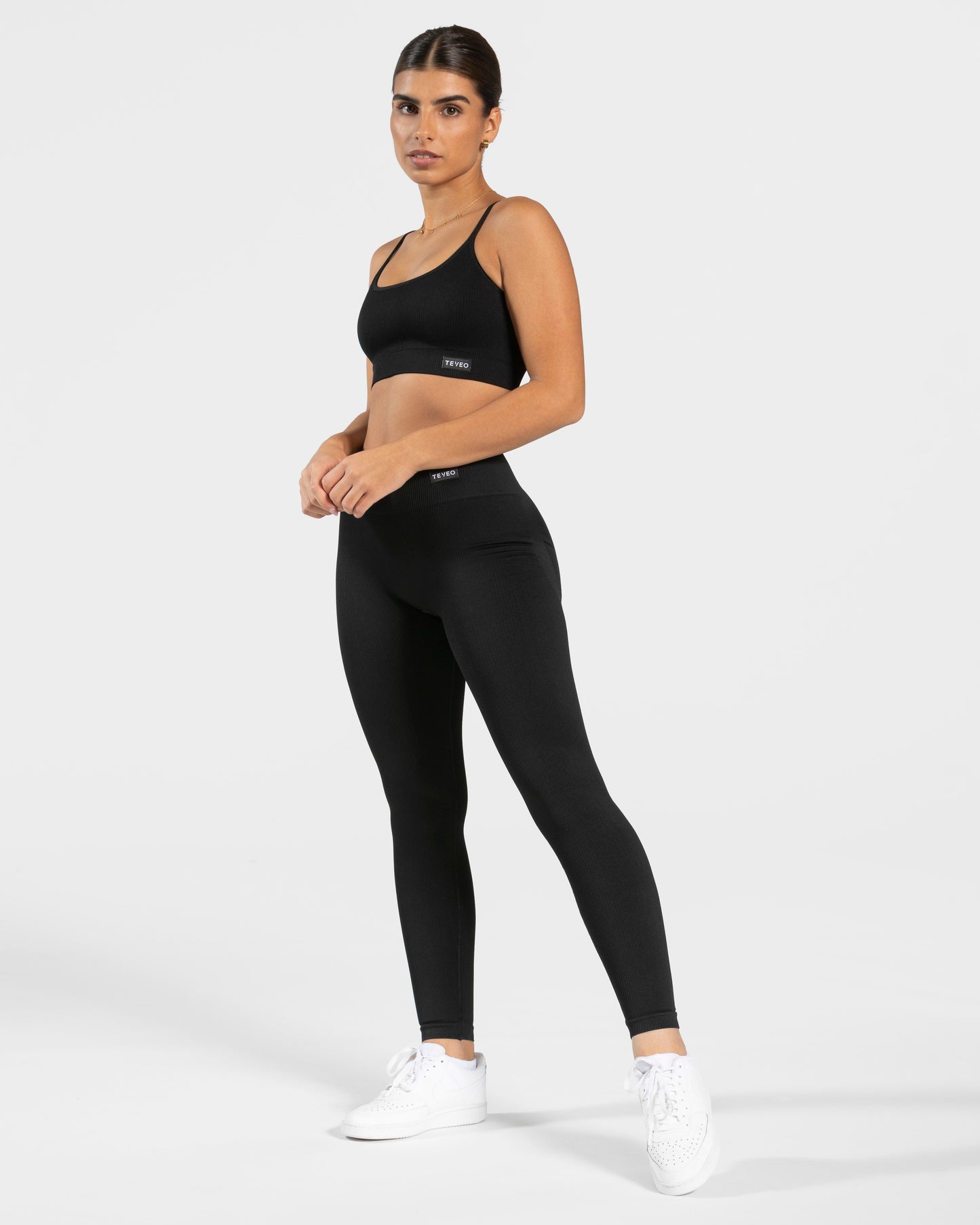 Elegant Scrunch Leggings ‘Black’