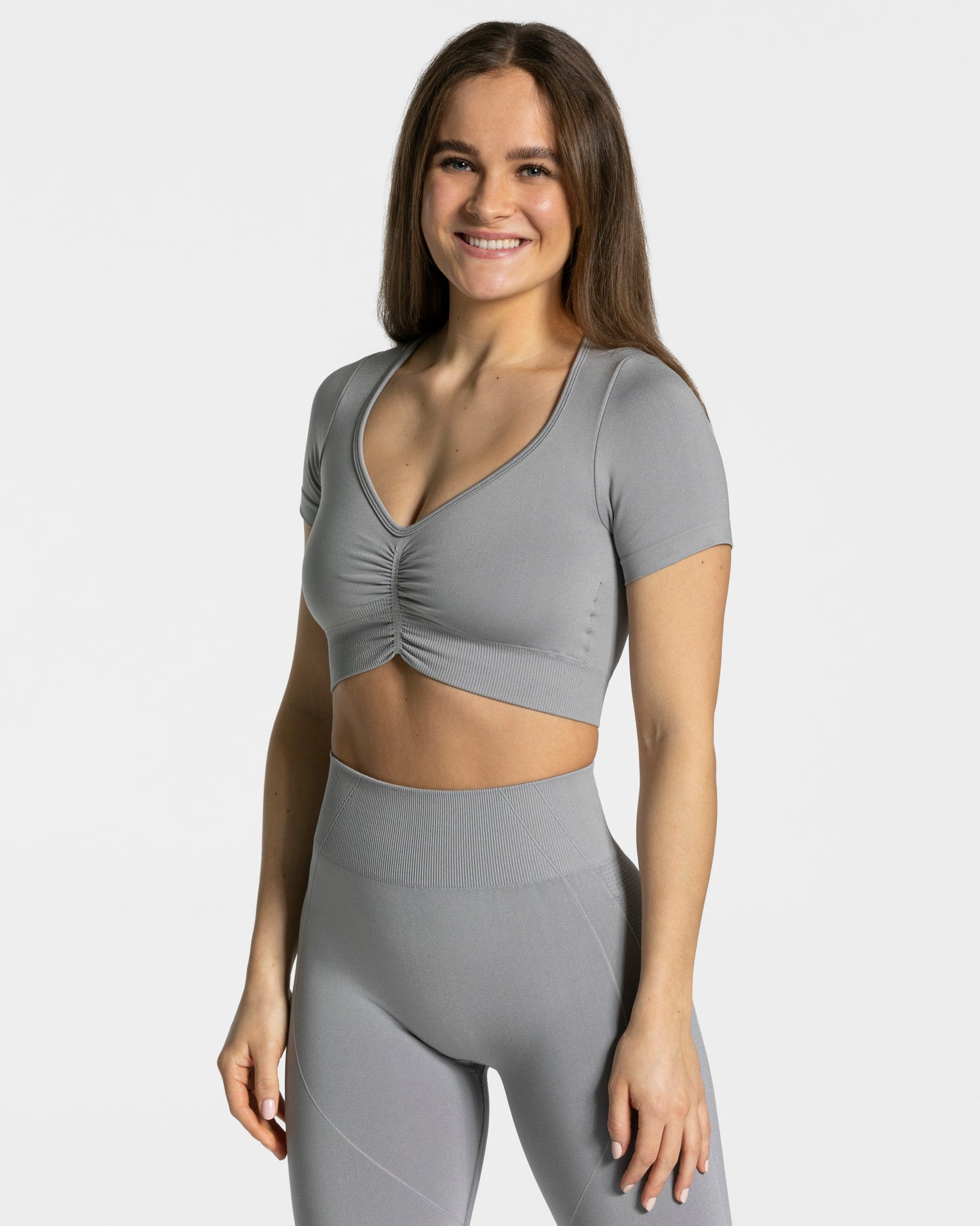 Focus Crop Top ‘Grey’