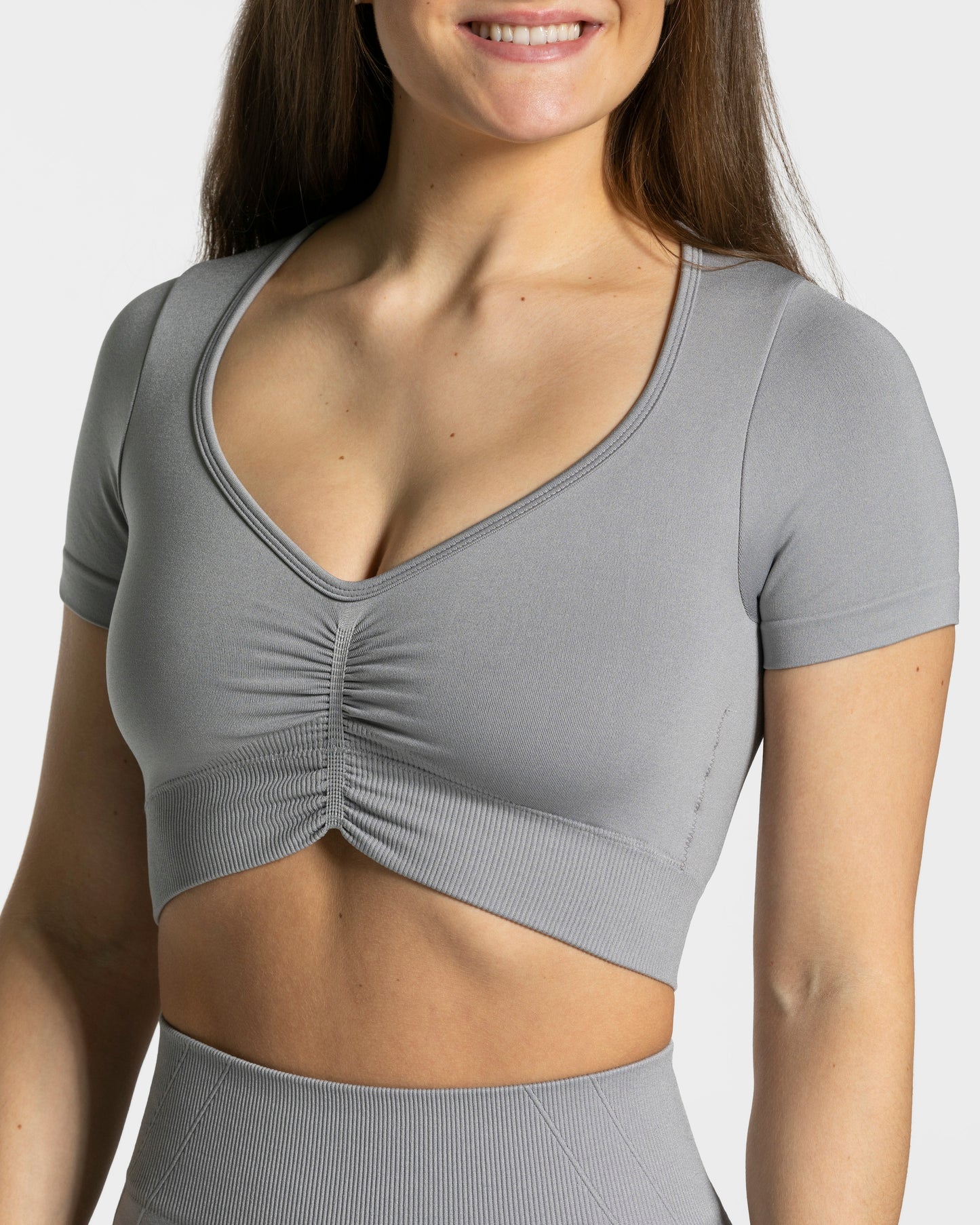 Focus Crop Top ‘Grey’