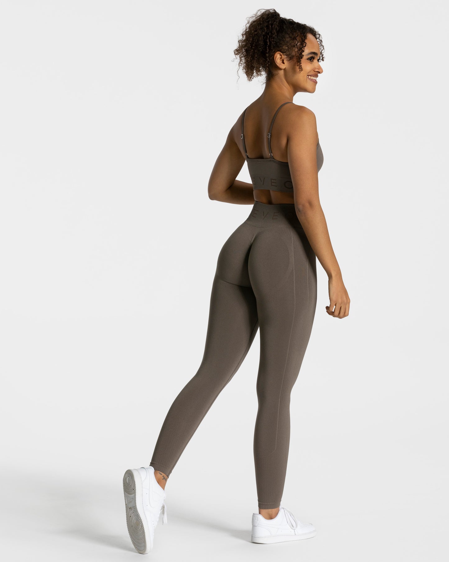 Legging Focus Scrunch « taupe »