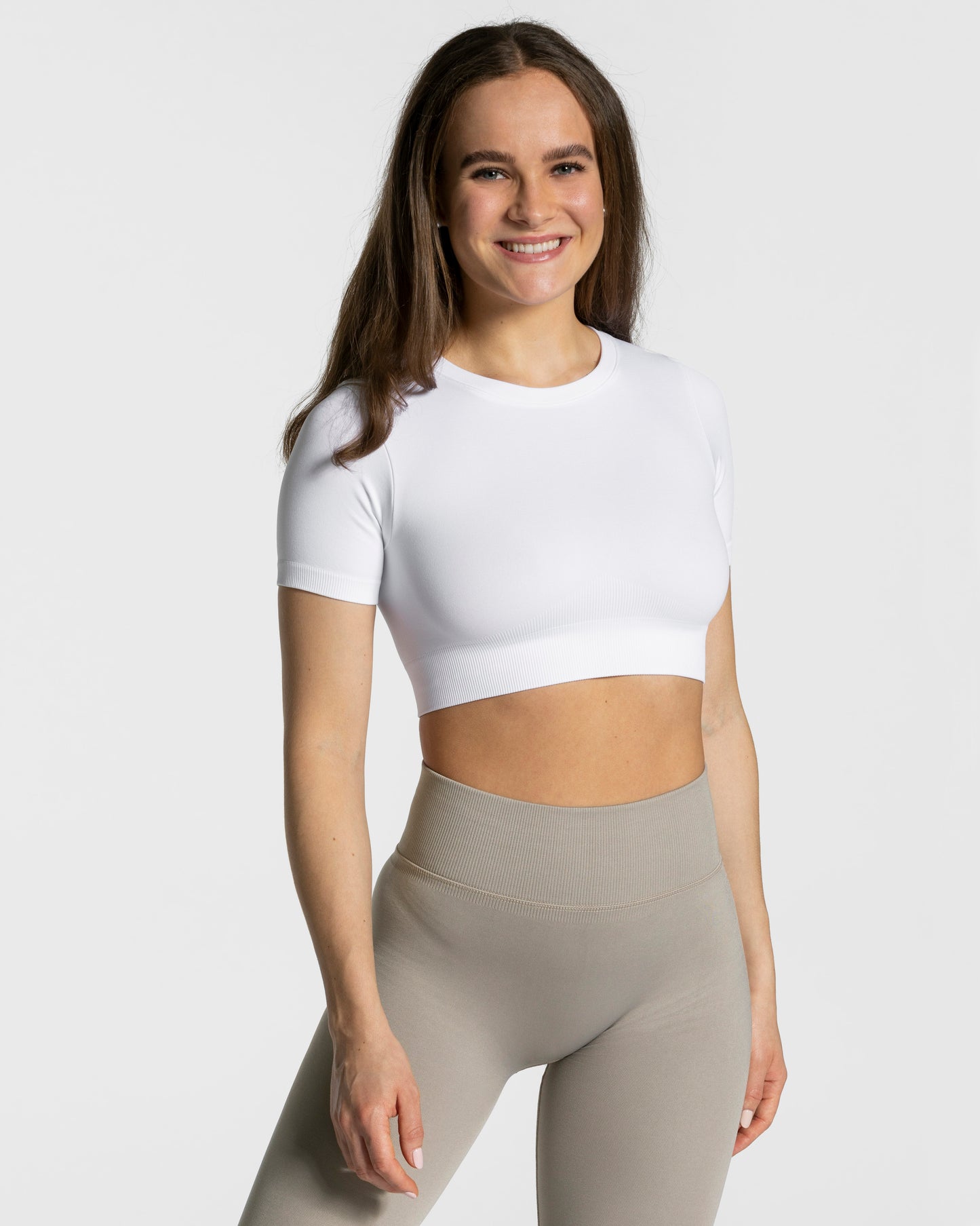 Sensation Crop Top "Weiß"