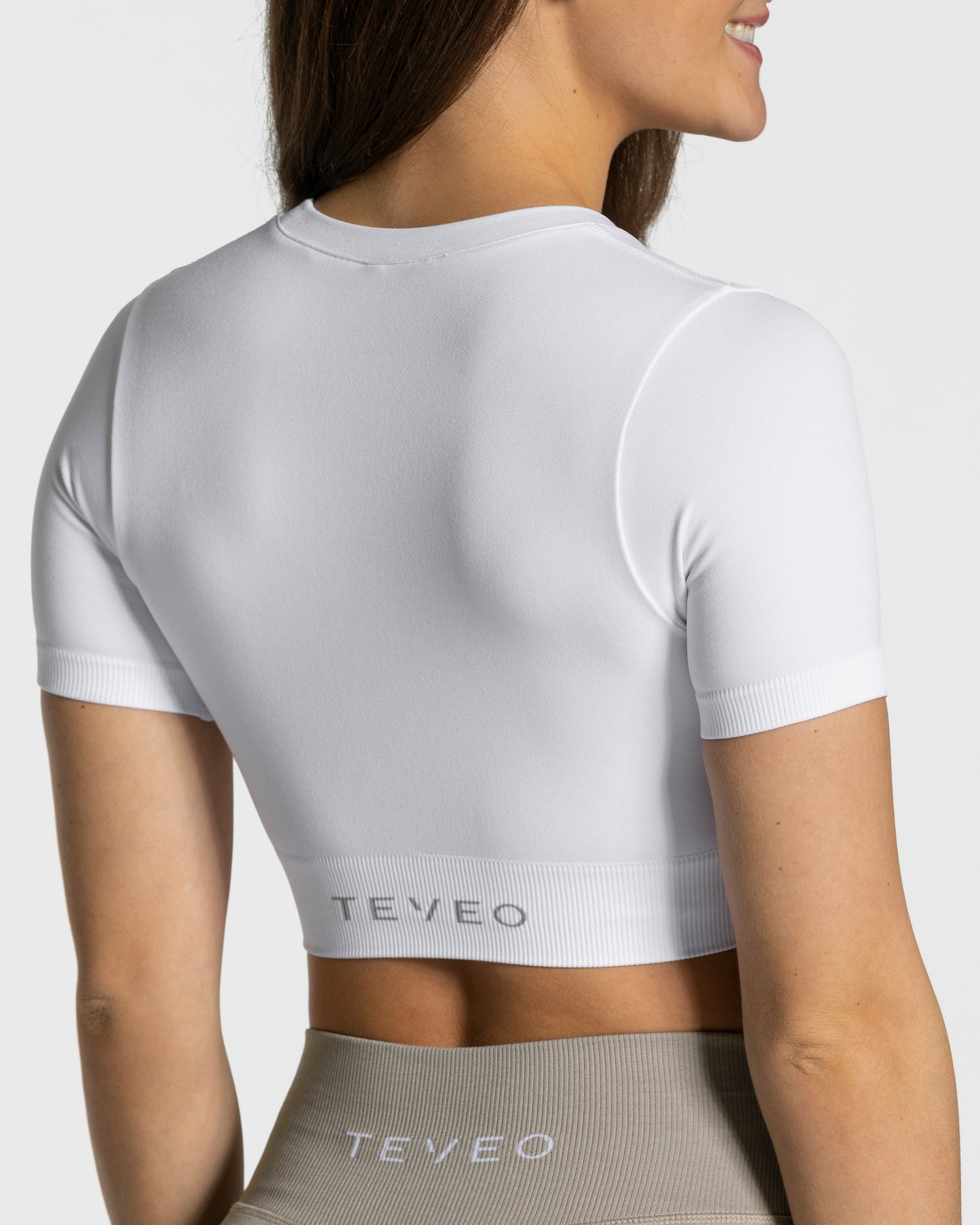 Sensation Crop Top "Weiß"