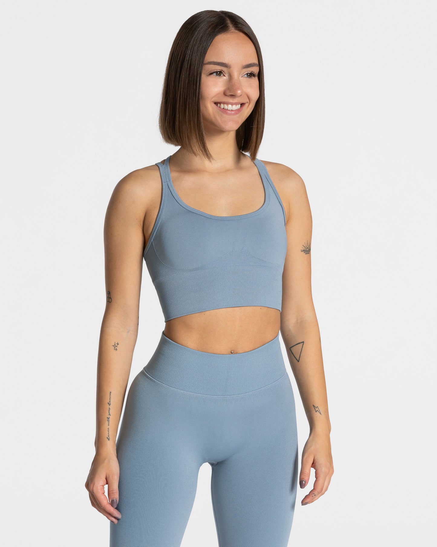 Statement Bra ‘Steel Blue’