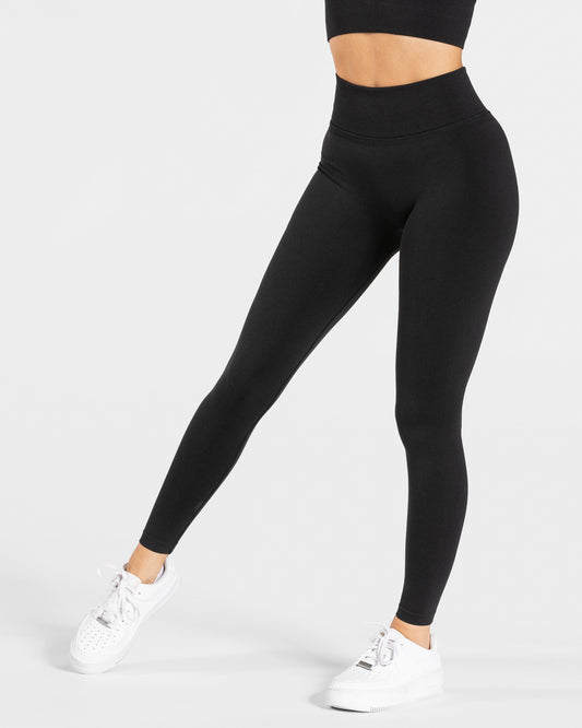 Statement Scrunch Leggings ‘Black’