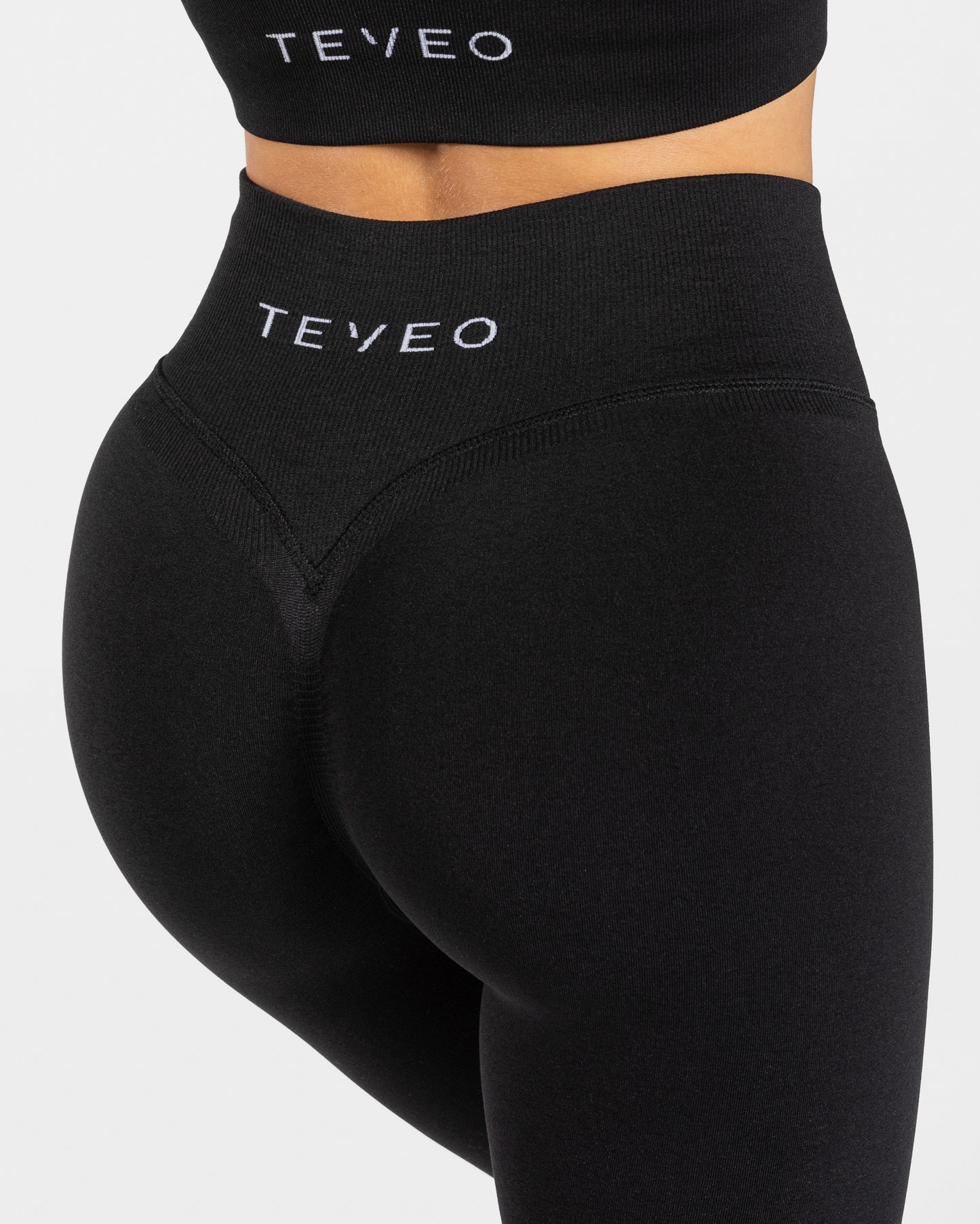 Legginsy Statement Scrunch „Czarny”