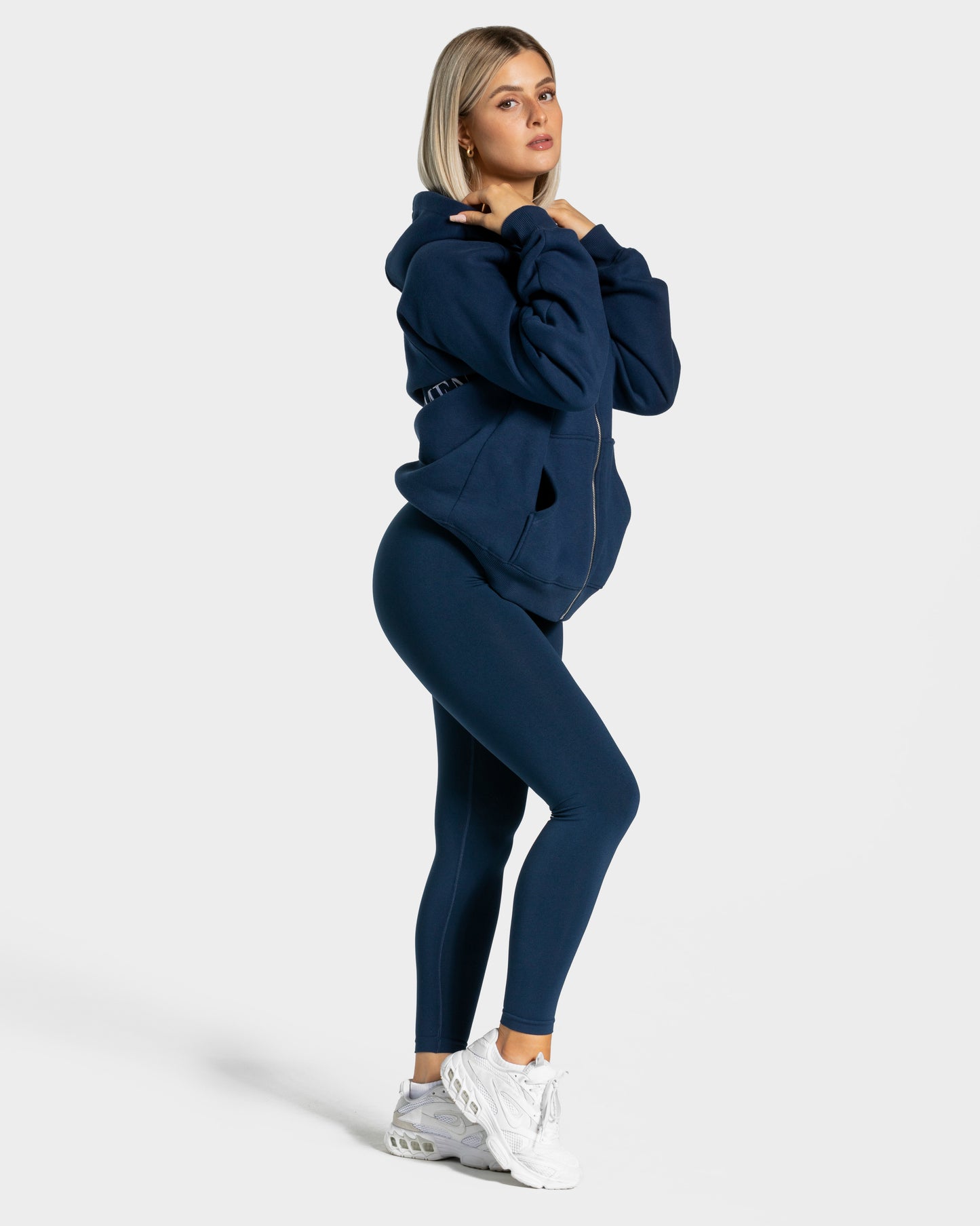 Statement Oversized Jacket ‘Dark Blue’