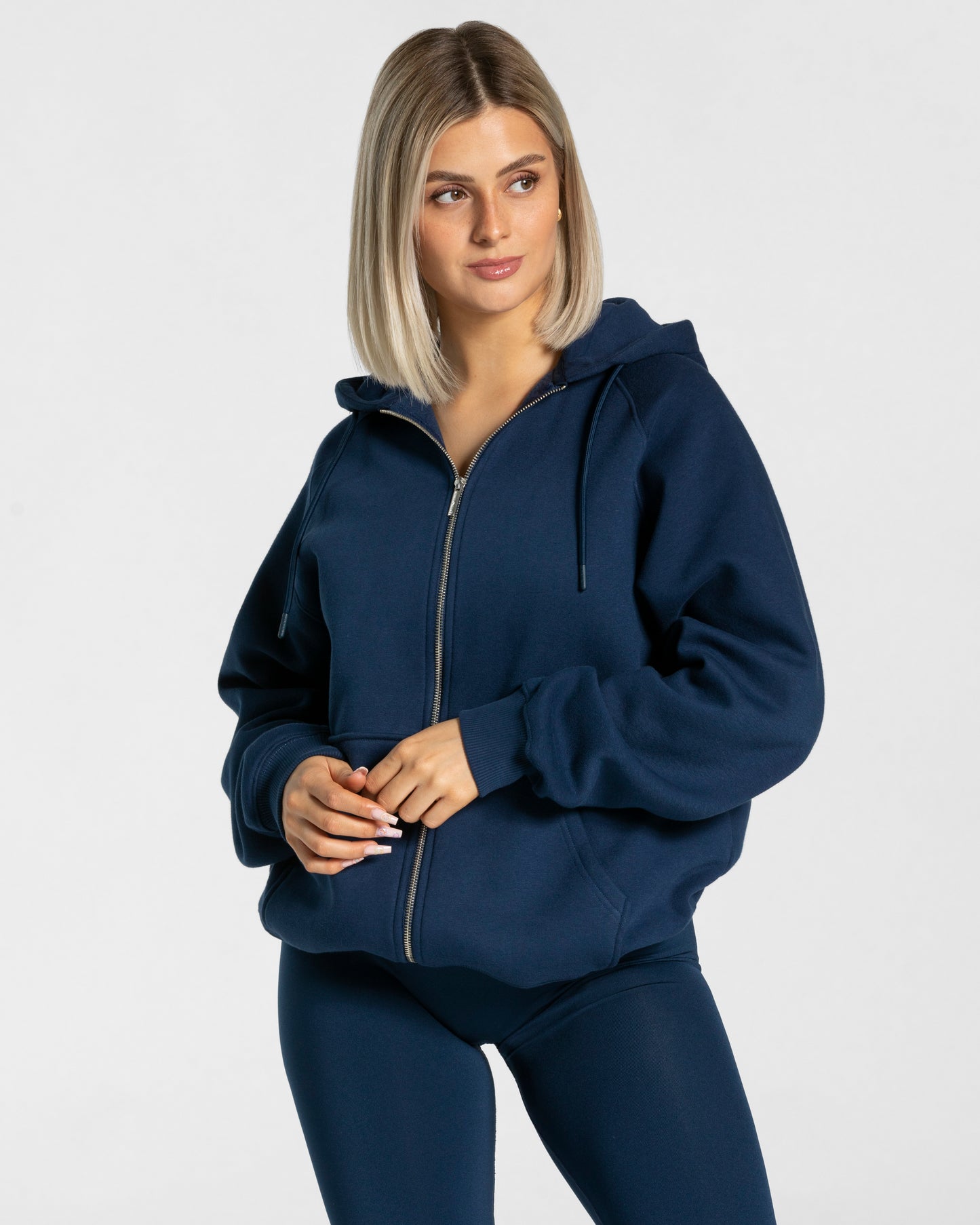 Statement Oversized Jacket ‘Dark Blue’