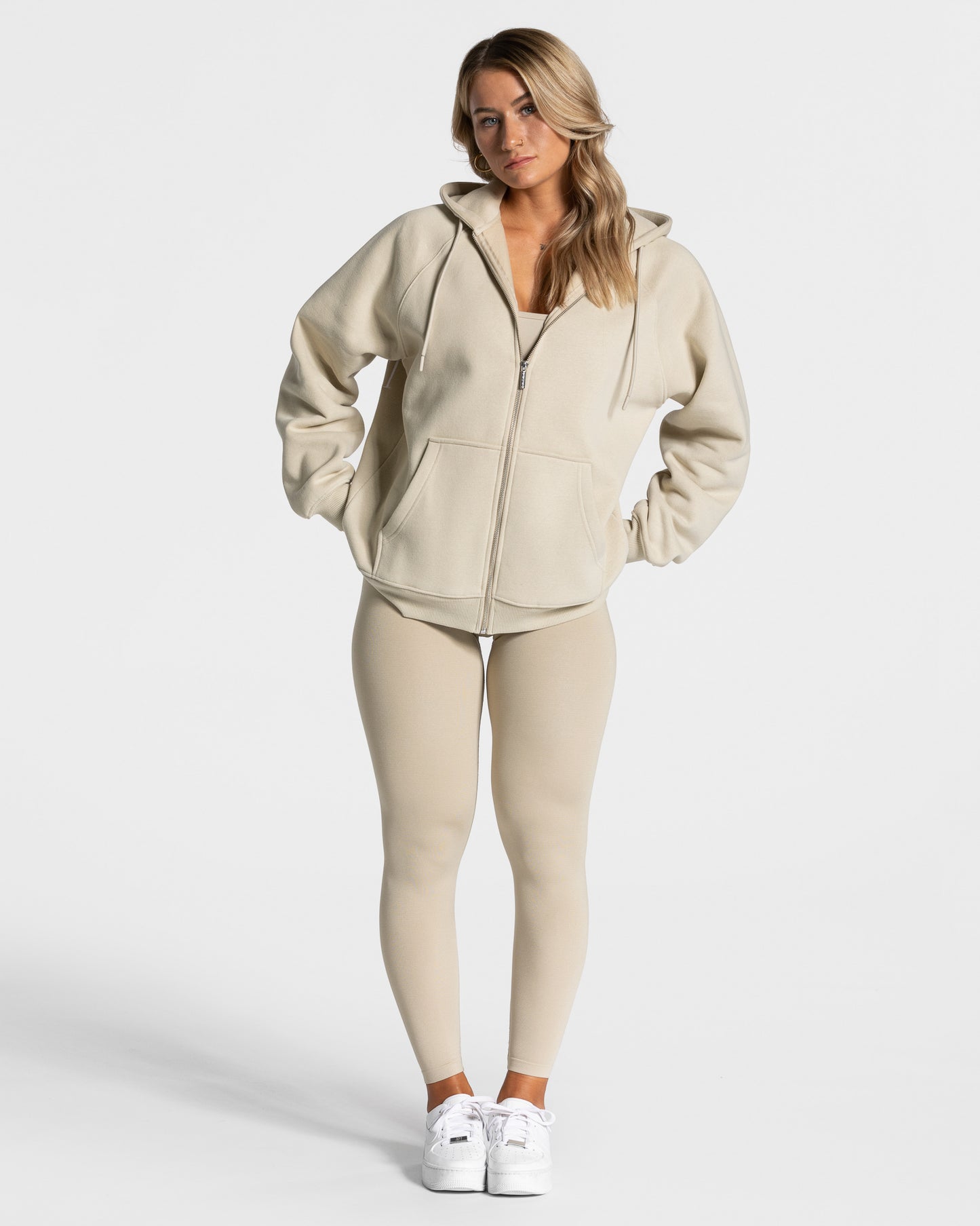 Statement Oversized Jacket ‘Sand’