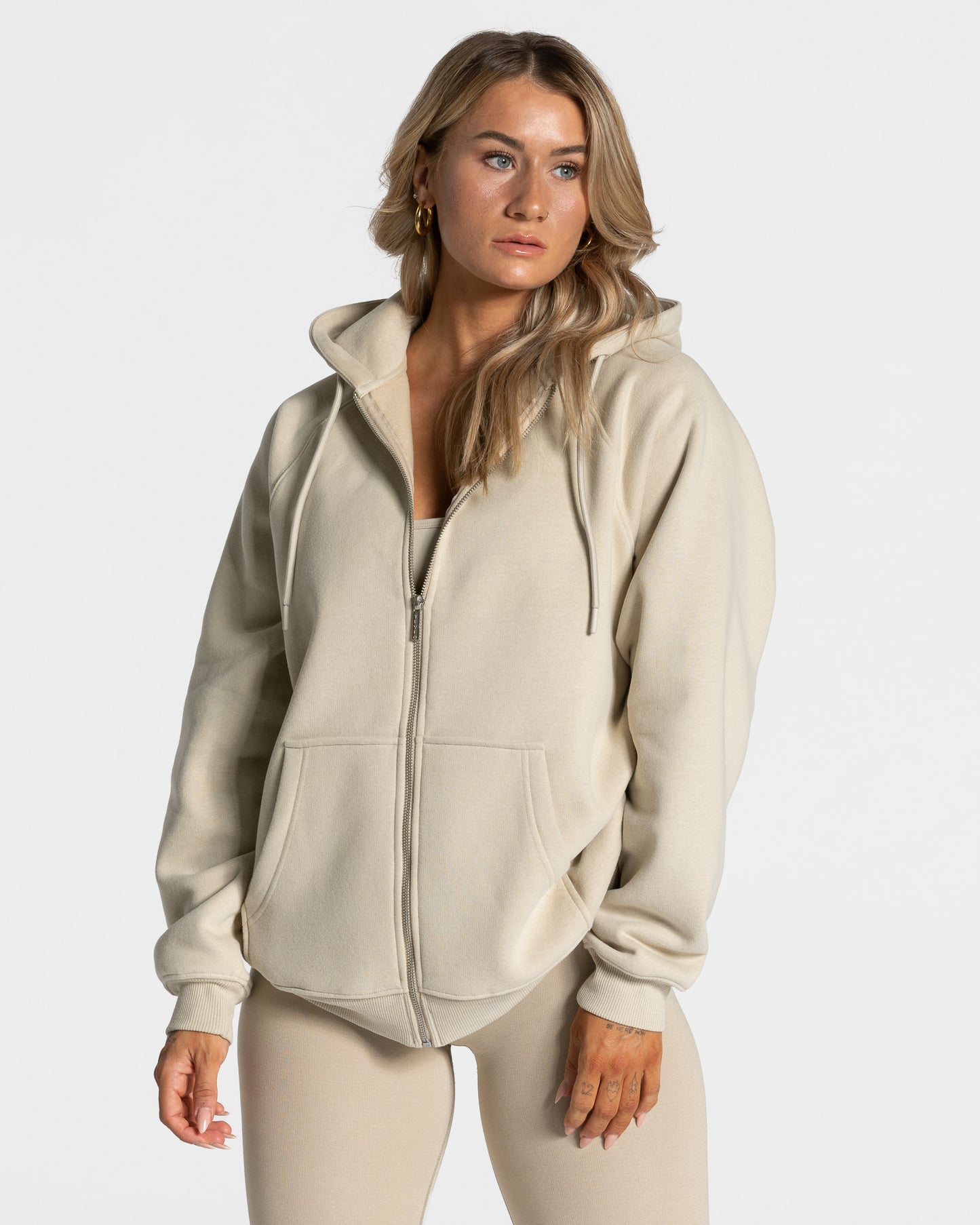 Statement Oversized Jacket ‘Sand’