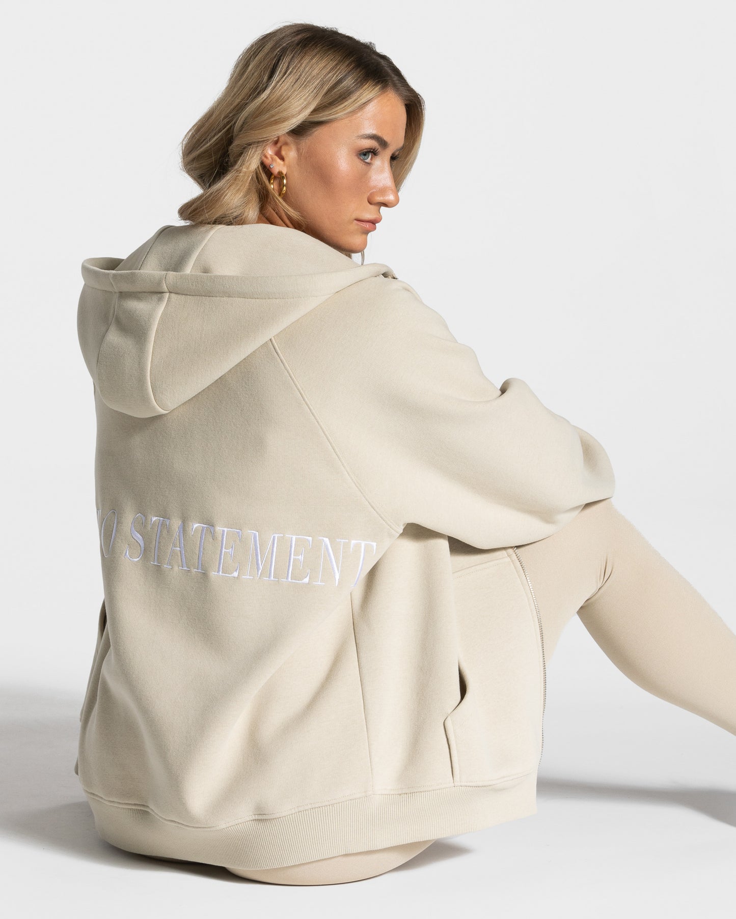 Statement Oversized Jacket ‘Sand’