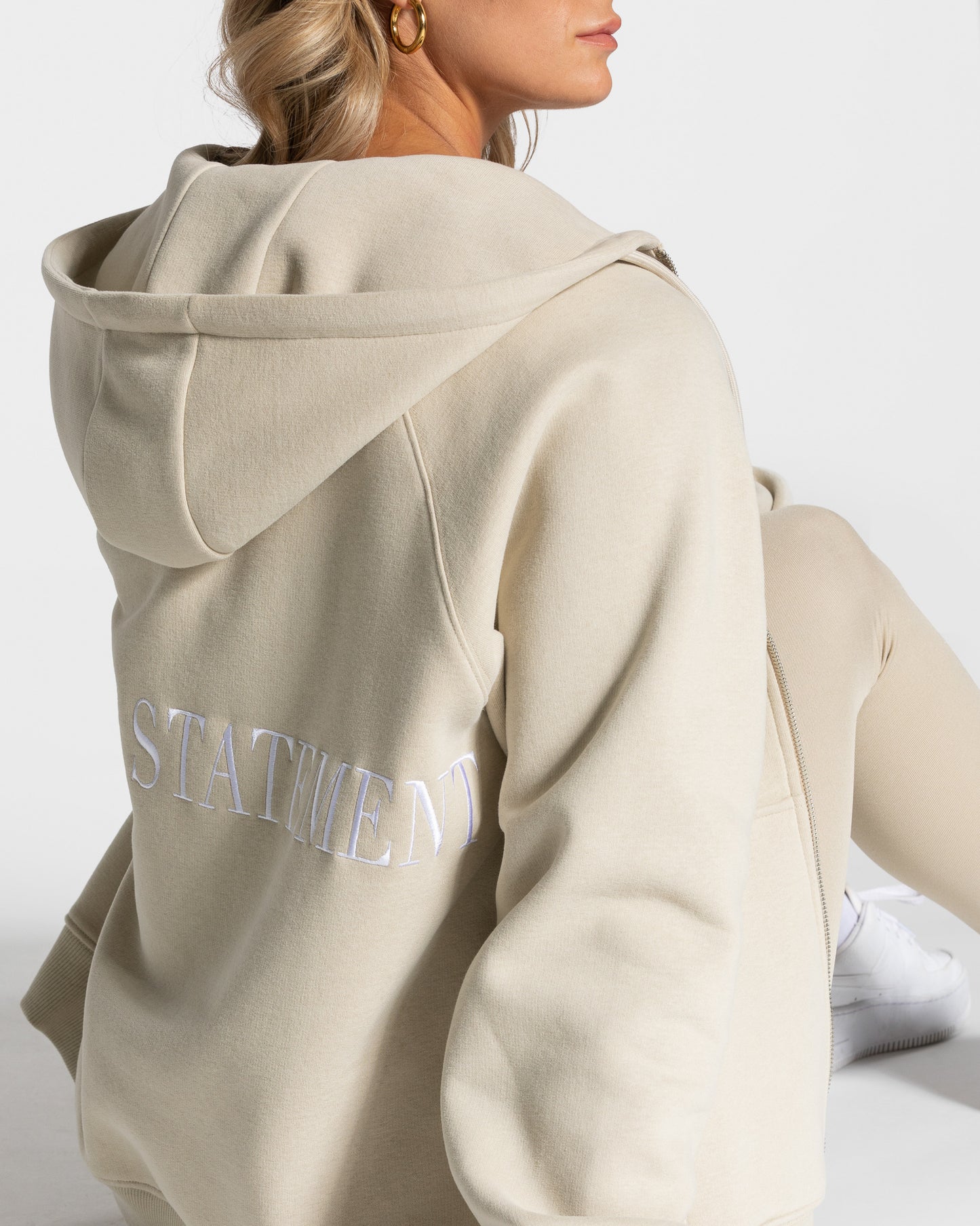 Statement Oversized Jacket ‘Sand’