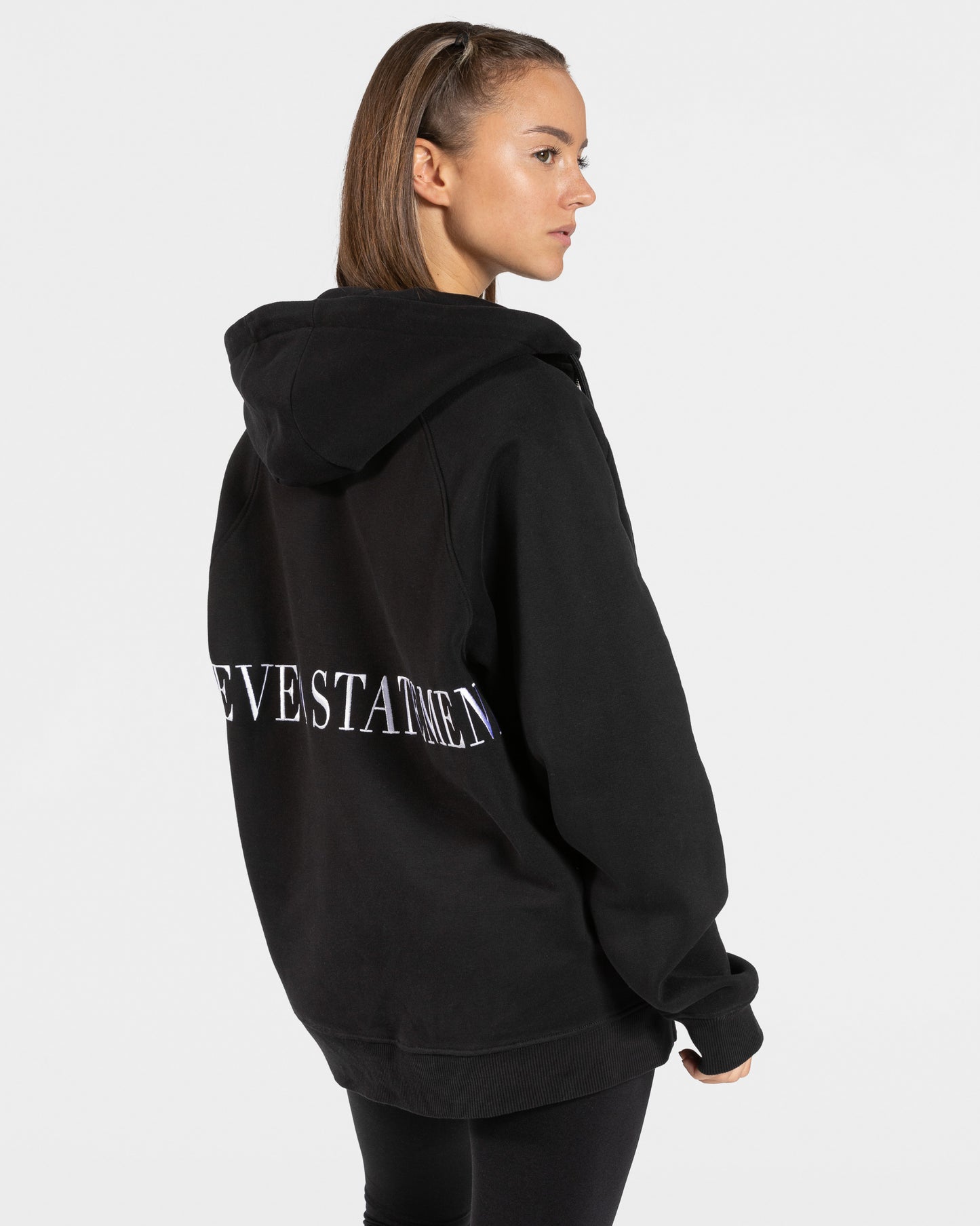 Statement Oversized Jacke "Schwarz"