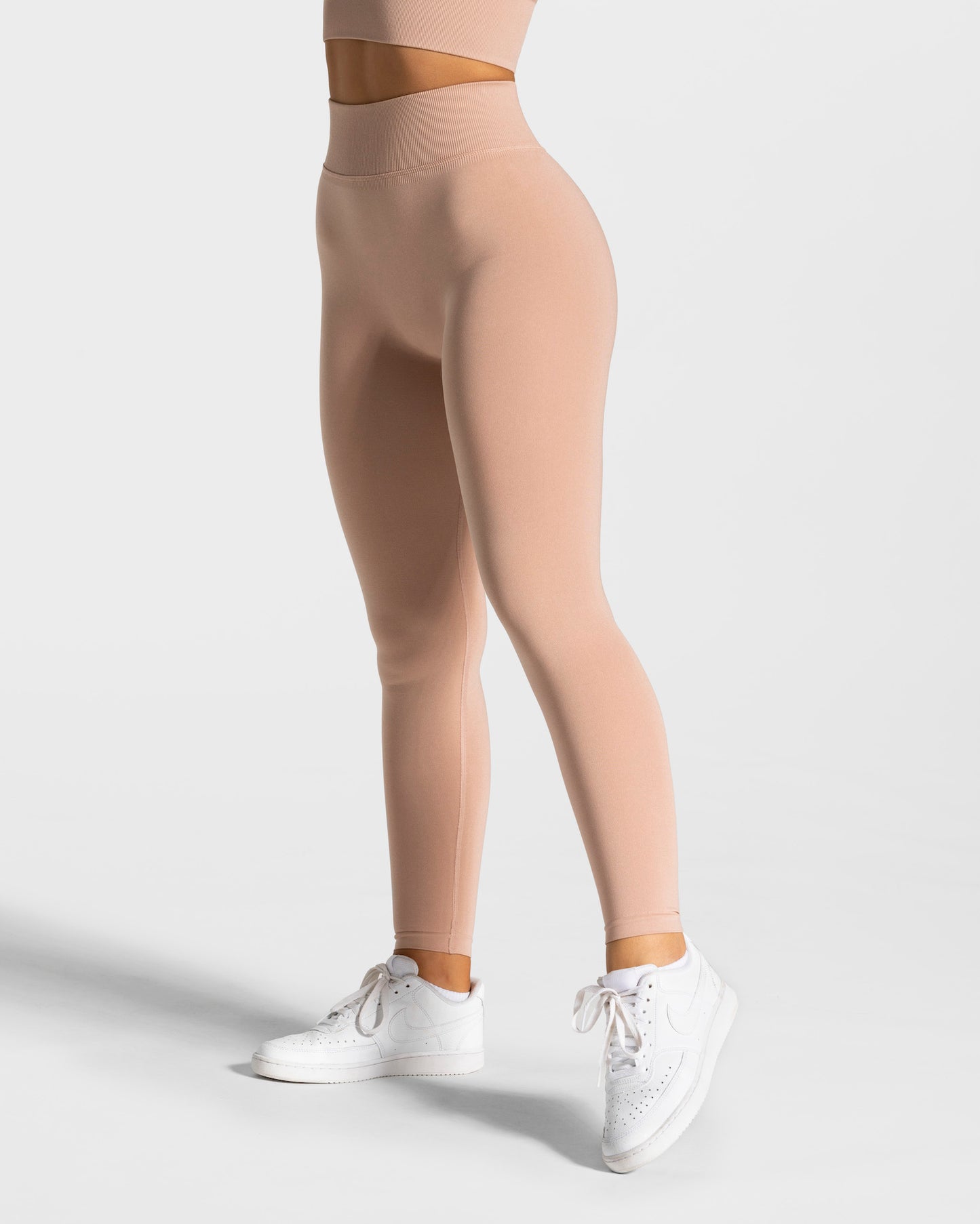 Statement Scrunch Leggings ‘Dusky Pink’